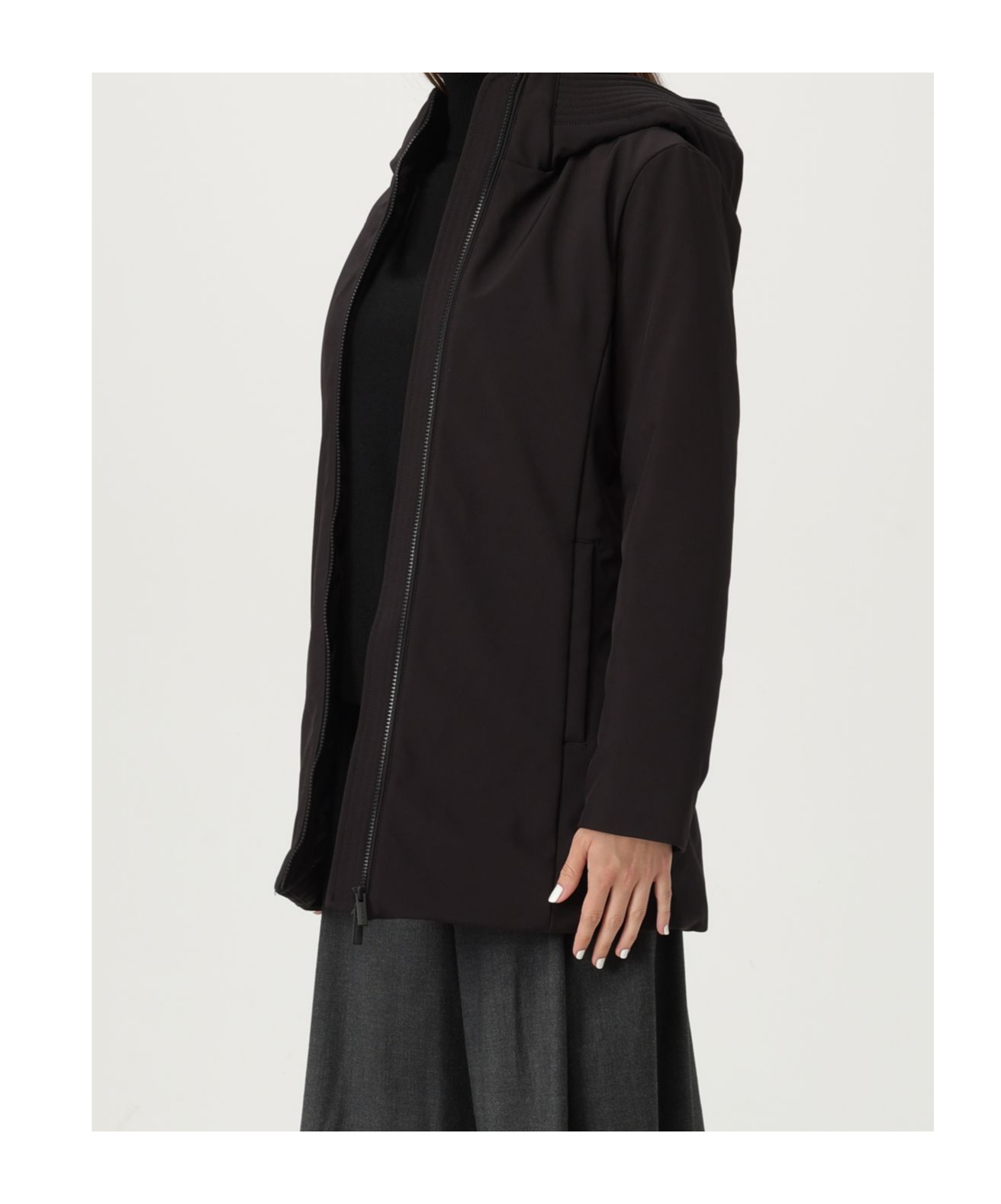 Woolrich New Firth Down Parka In Black