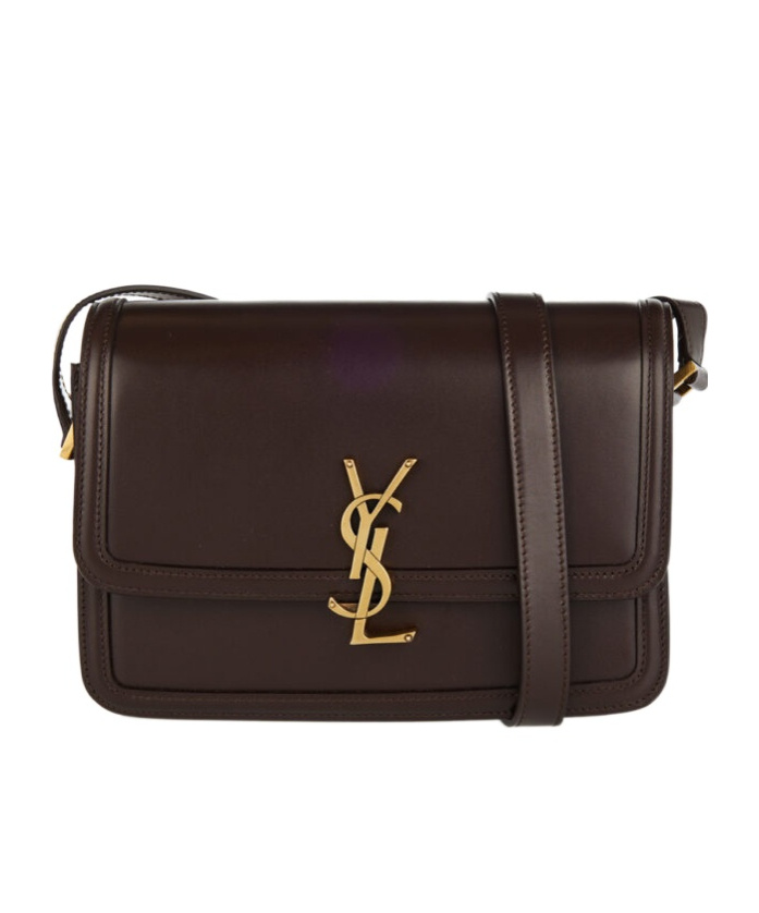 Saint Laurent Solferino Medium Satchel Bag In Black