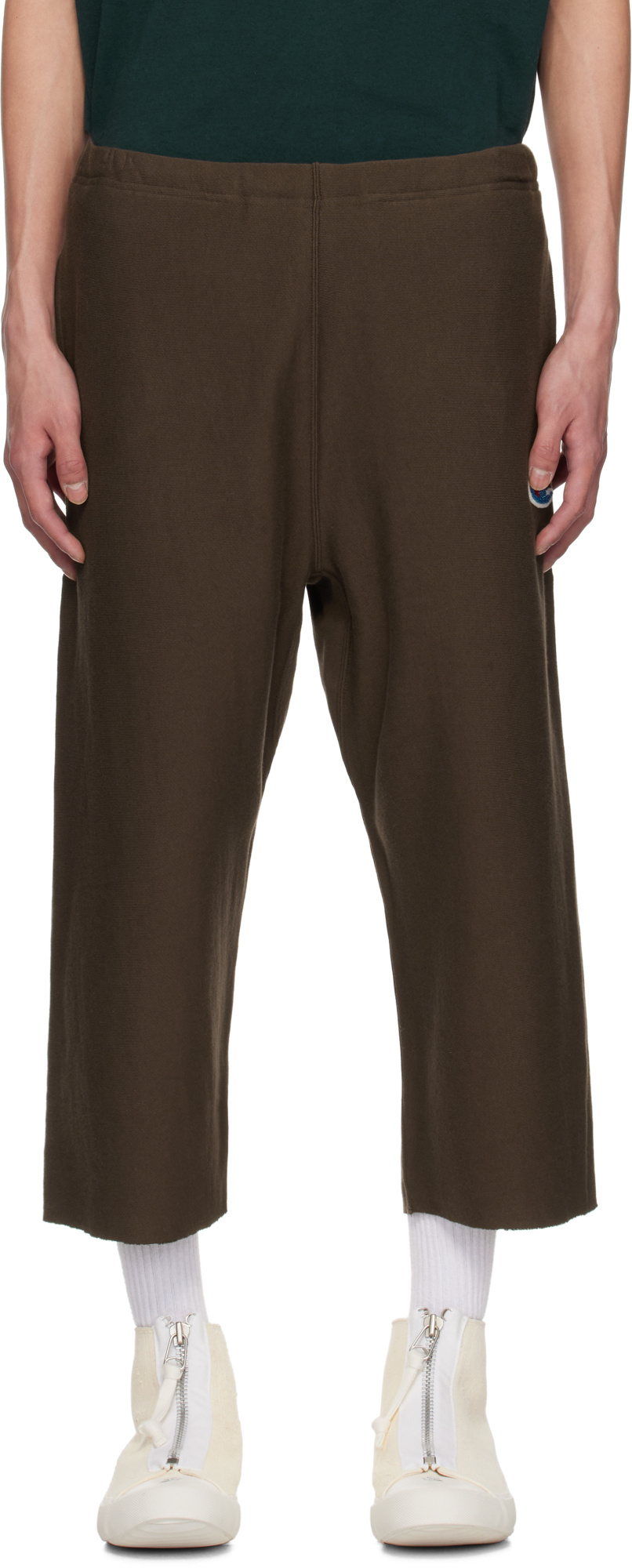 Undercover Brown Champion Edition Uc1e4512 Sweatpants In Green