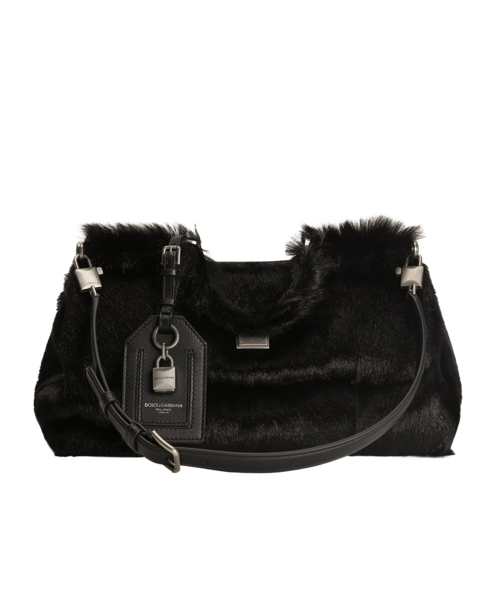Dolce & Gabbana My Sicily Top-handle Tote Bag In Black