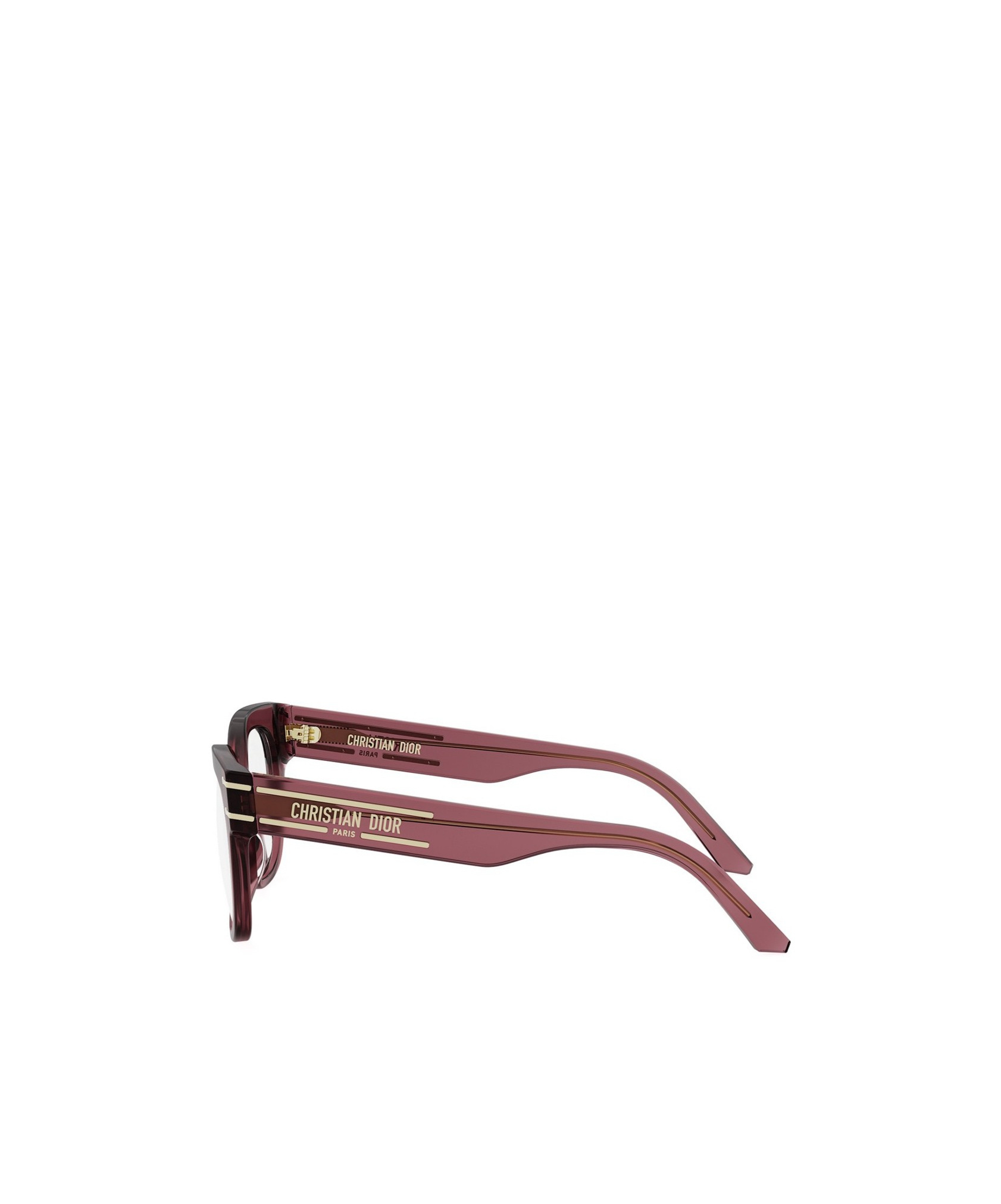 Dior Eyewear Square Frame Glasses In Red