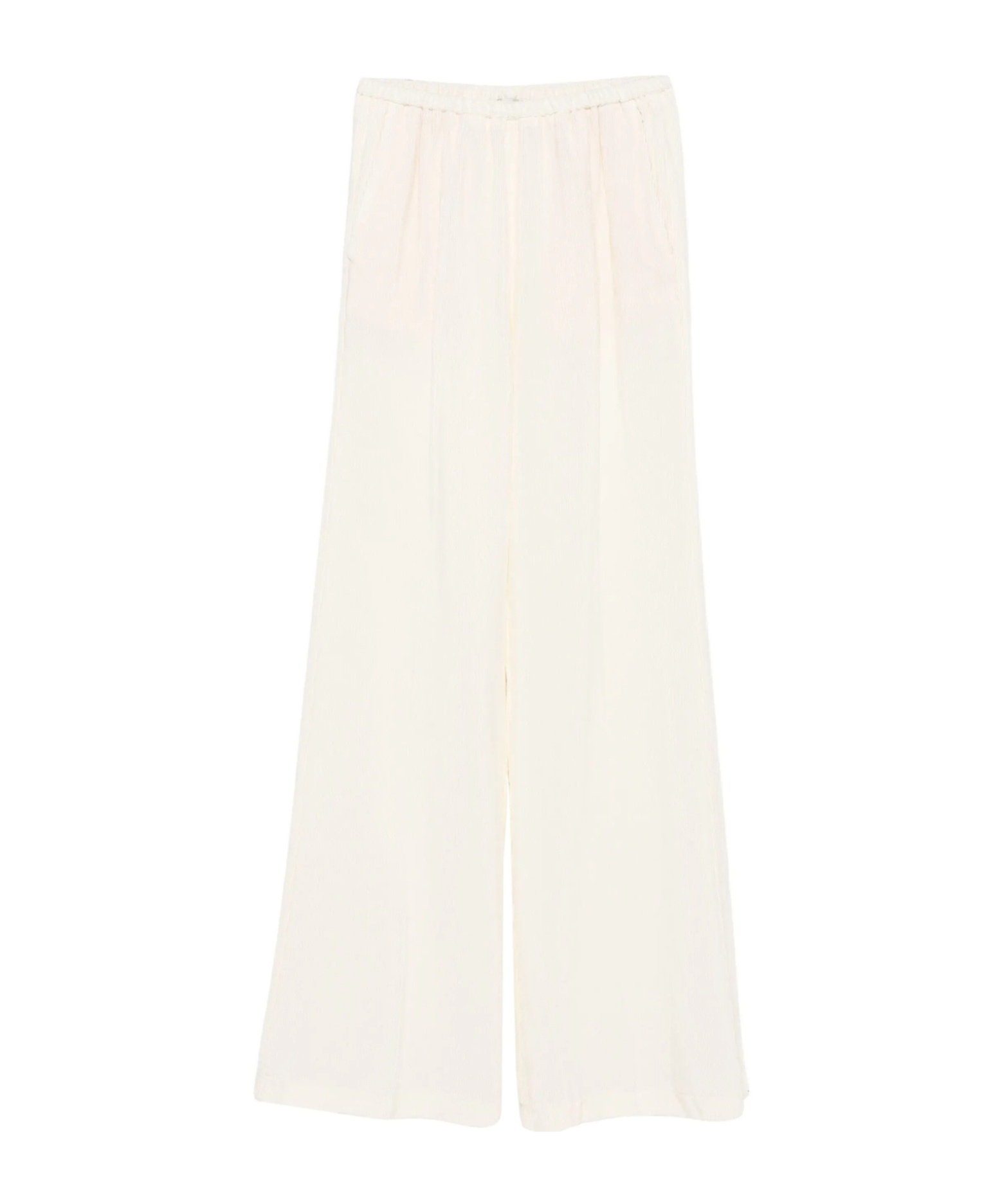 Forte Forte Wide-leg Casual Pants In White