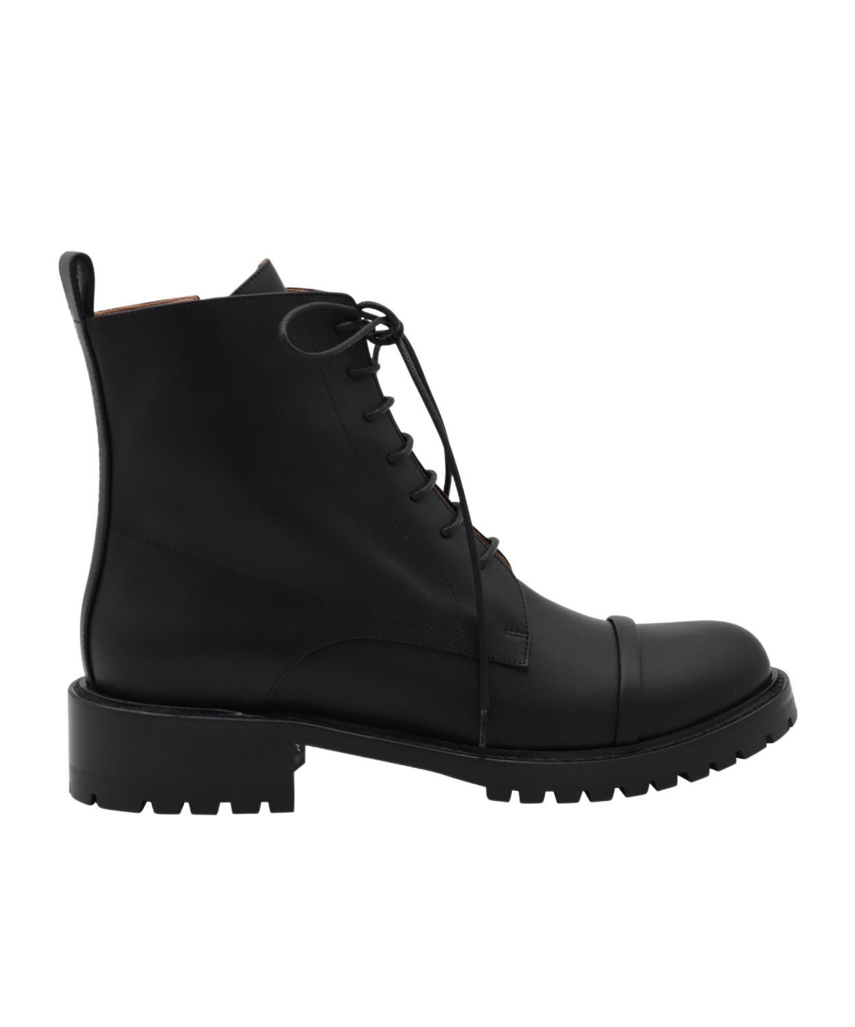 Malone Souliers Round Toe Lace-up Ankle Boots In Black