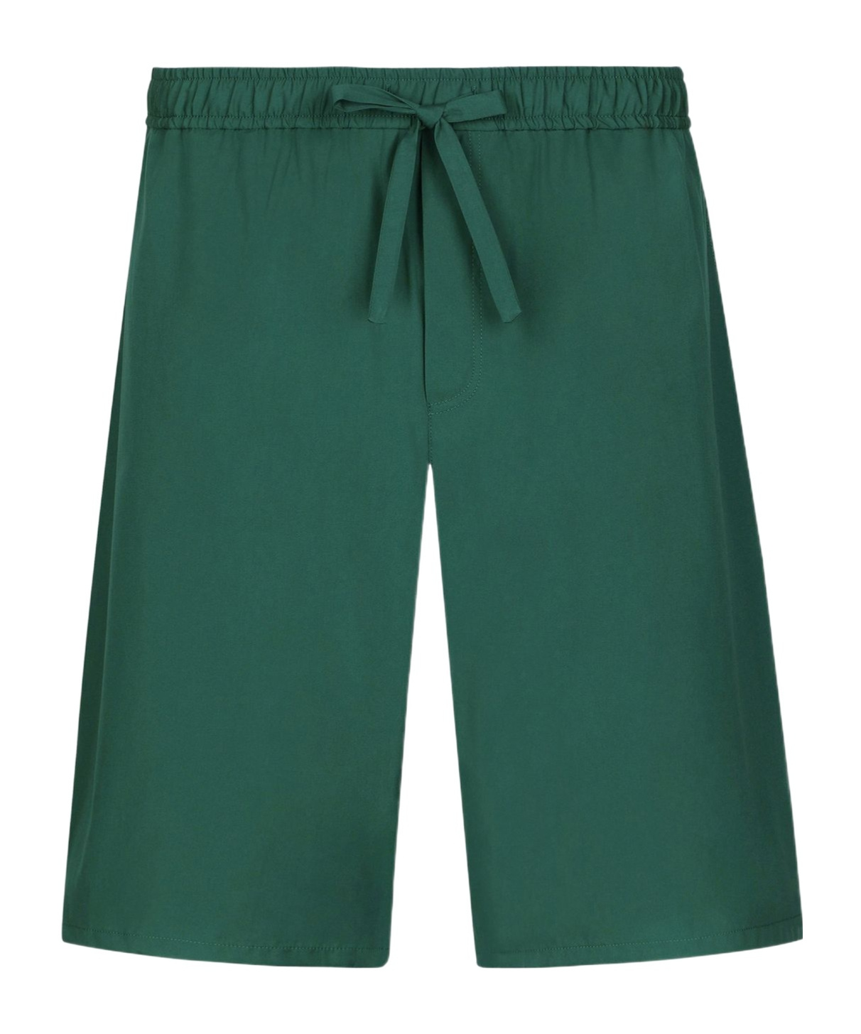 DOLCE & GABBANA COTTON JOGGING SHORTS WITH LOGO TAG