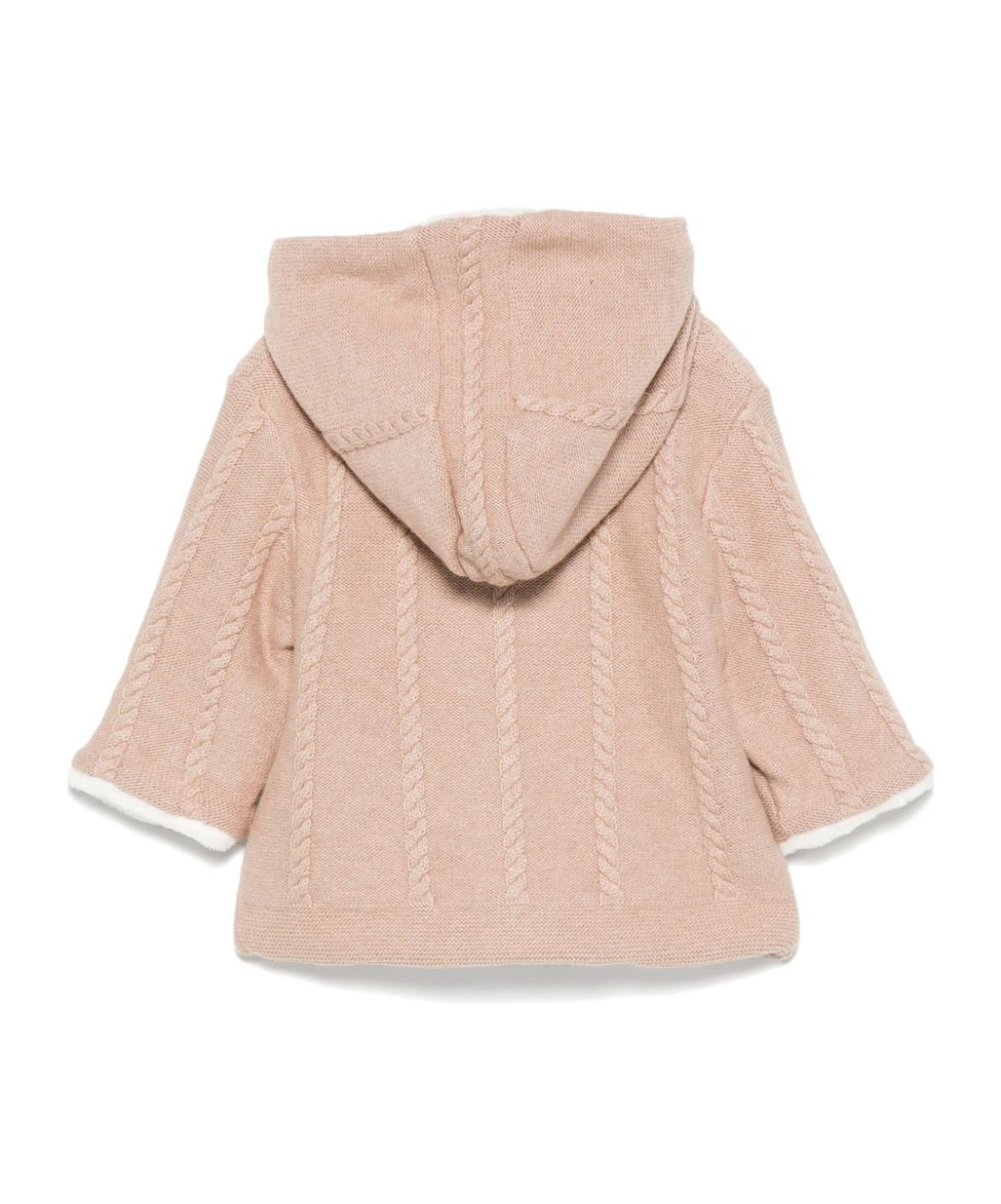 Tartine Et Chocolat Long-sleeved Cardigan In Pink