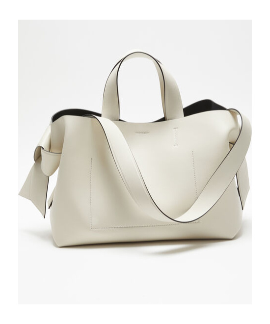 Acne Studios Medium Musubi Tote Bag In Nude