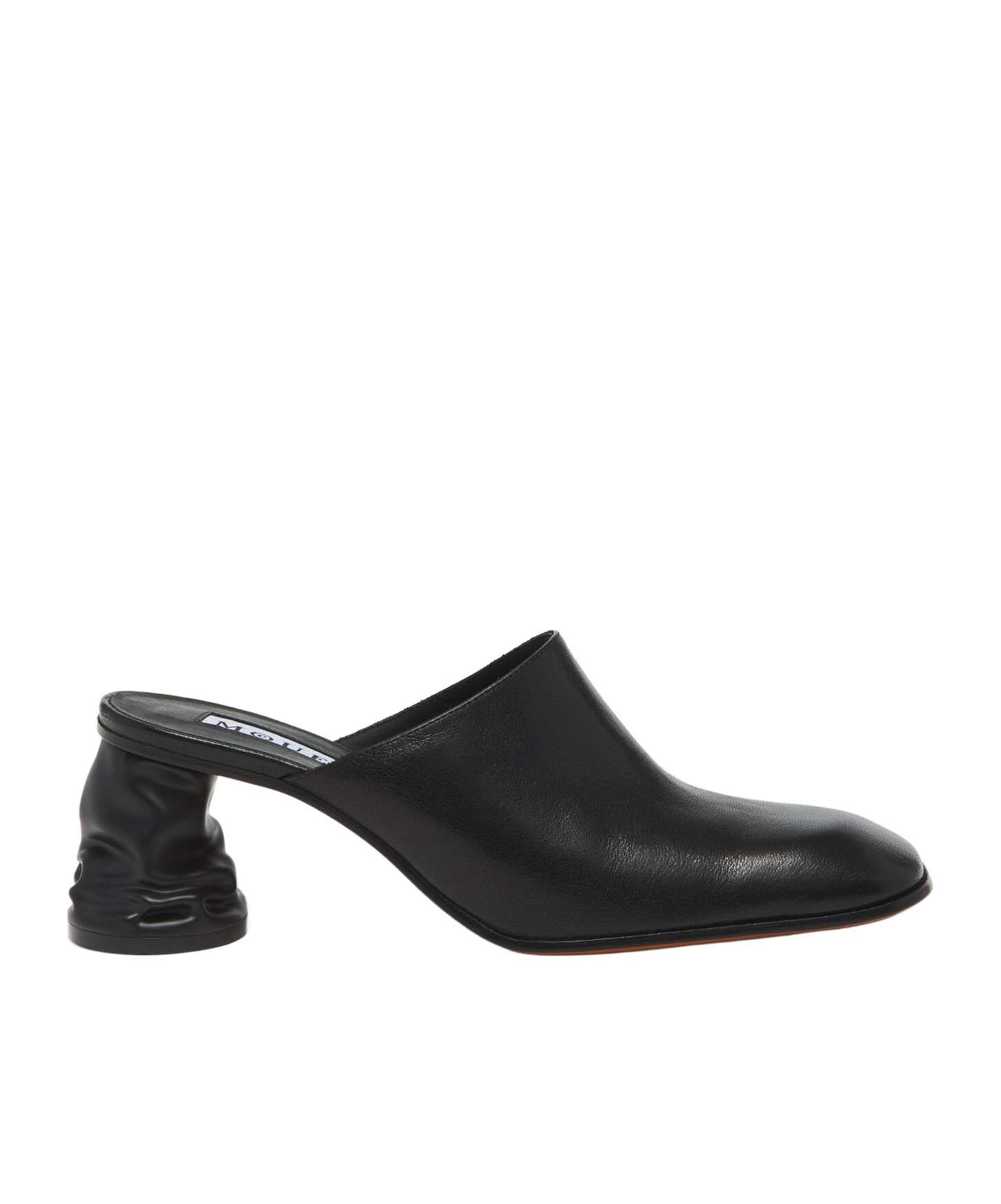 Alexander Mcqueen Crush Muller Shoes In Black