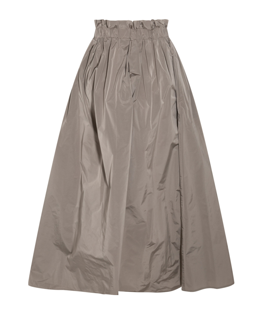 Herno Elastic Waist Skirt In Gray