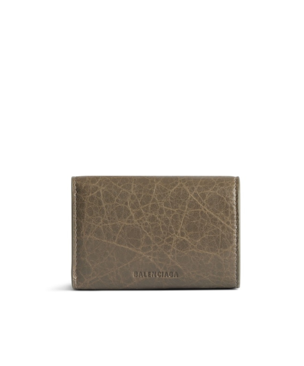 Balenciaga Le City Mini Wallet In Brown