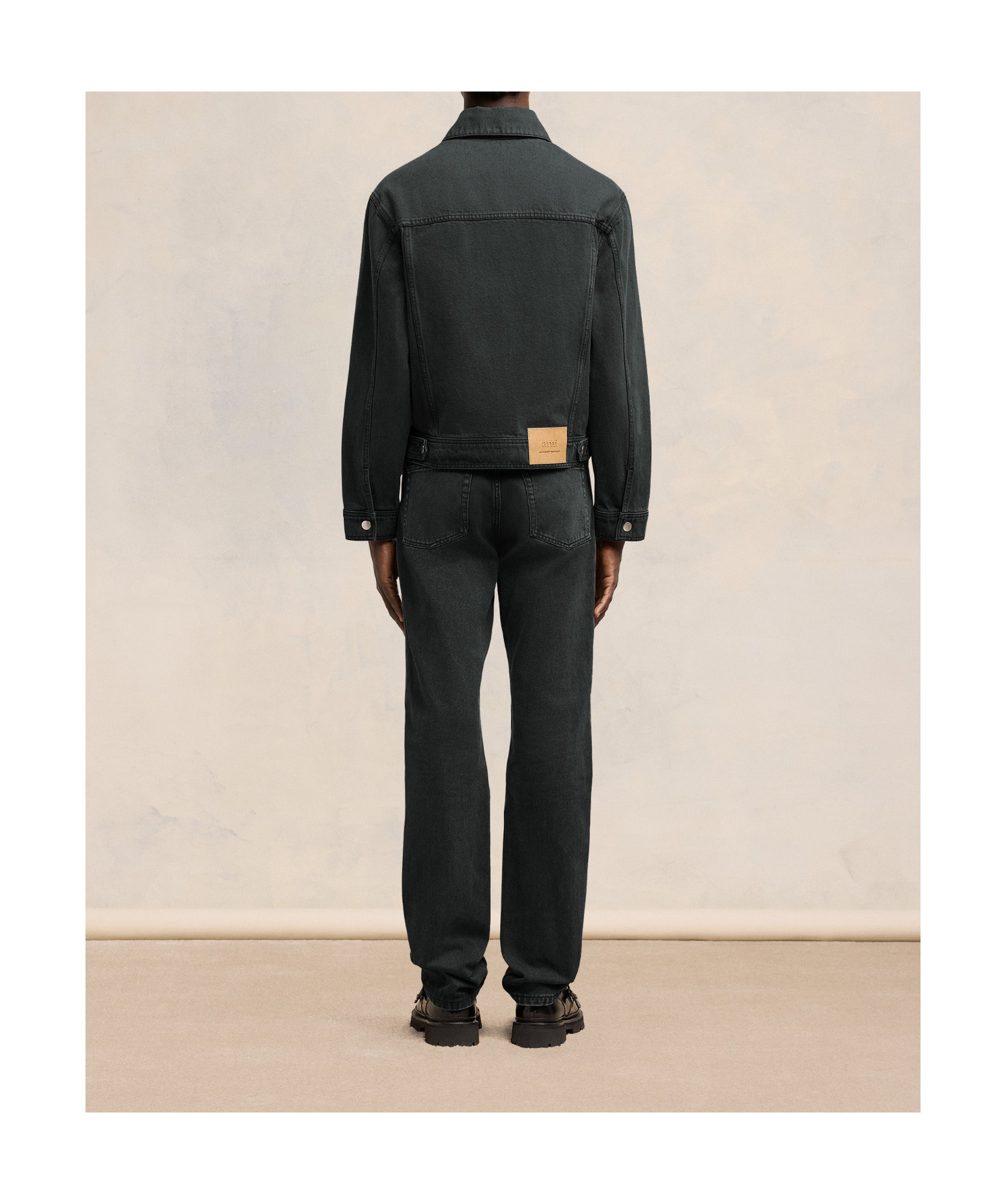 Ami Alexandre Mattiussi Long-sleeved Jacket In Black