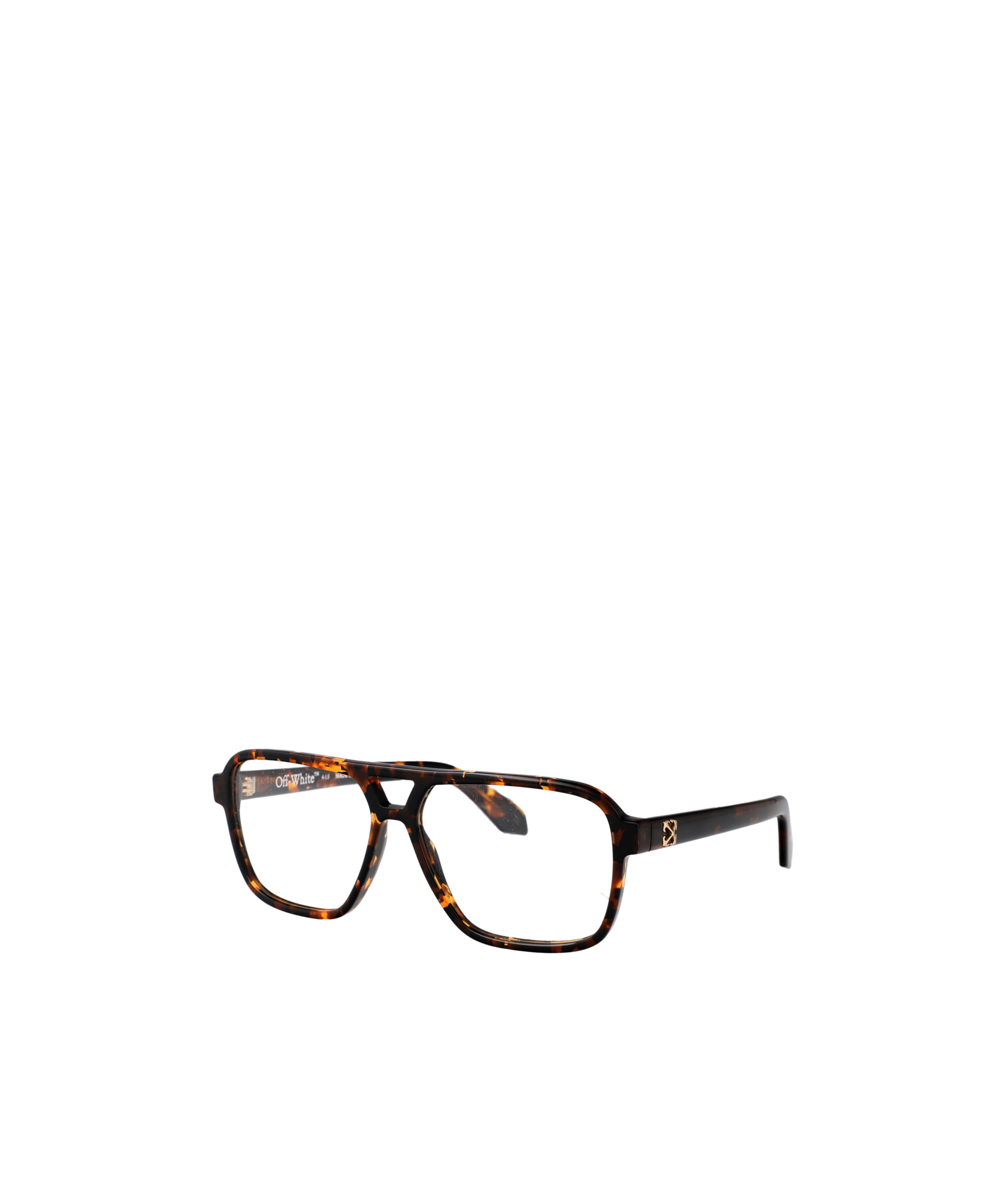 Off-white Optical Style 46 Square-frame Glasses In Black