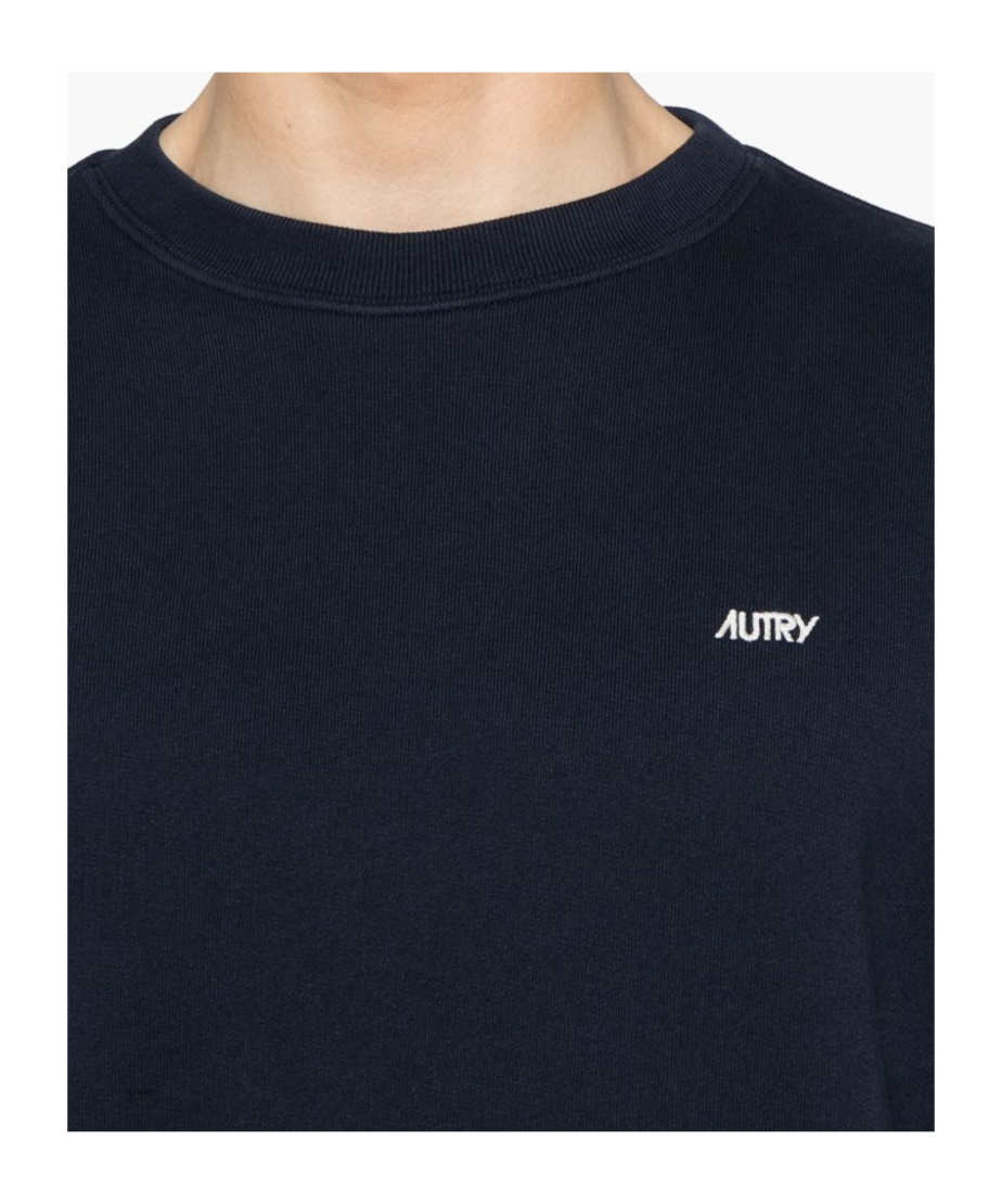 Autry Round-neck Sweater In Black