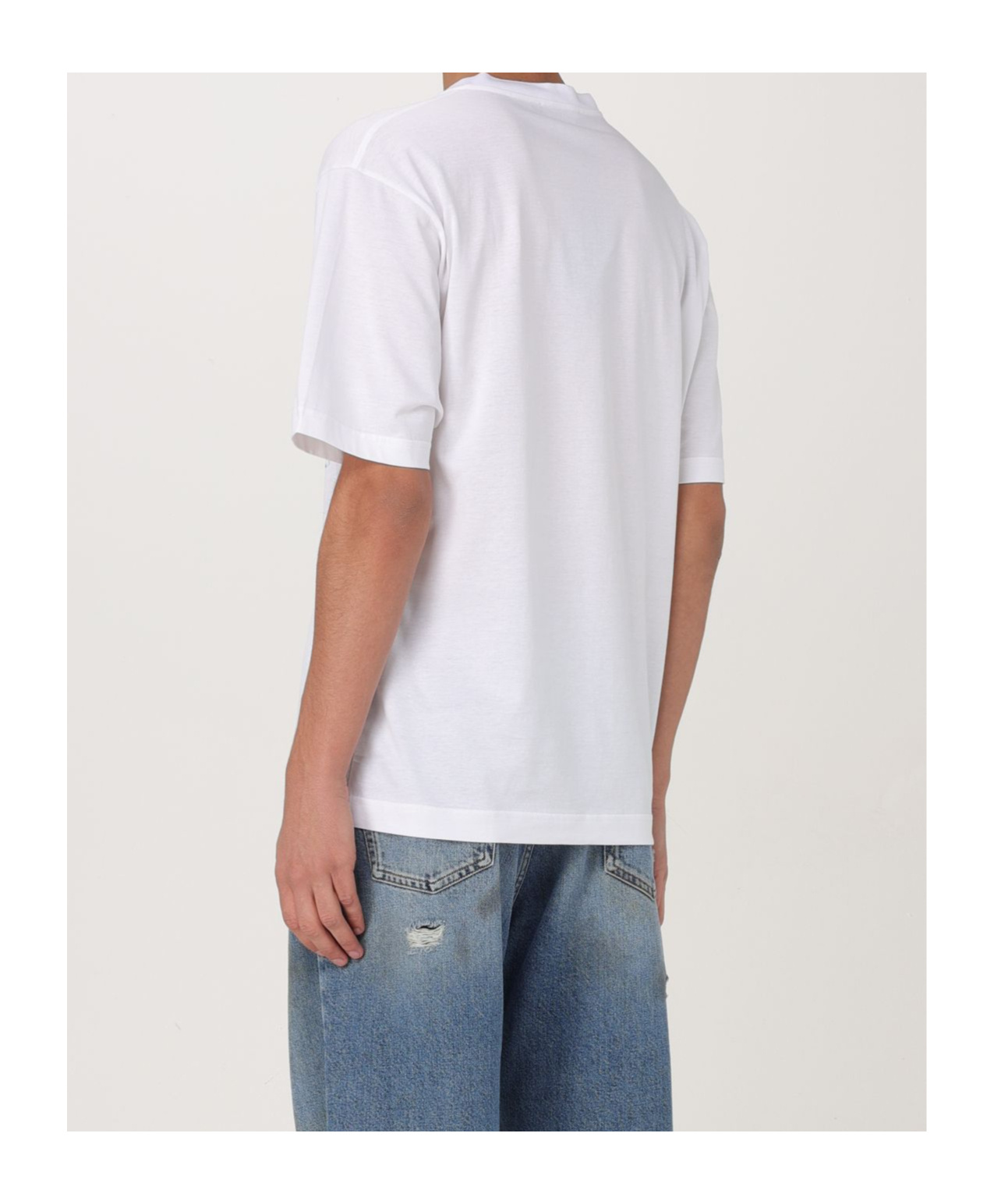 Dolce & Gabbana Short-sleeved T-shirt In White