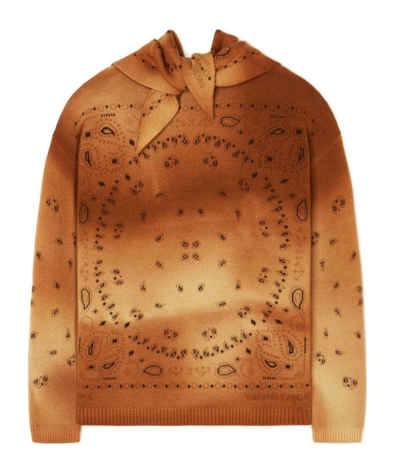 Alanui Hues Of The Desert Sweater In Brown