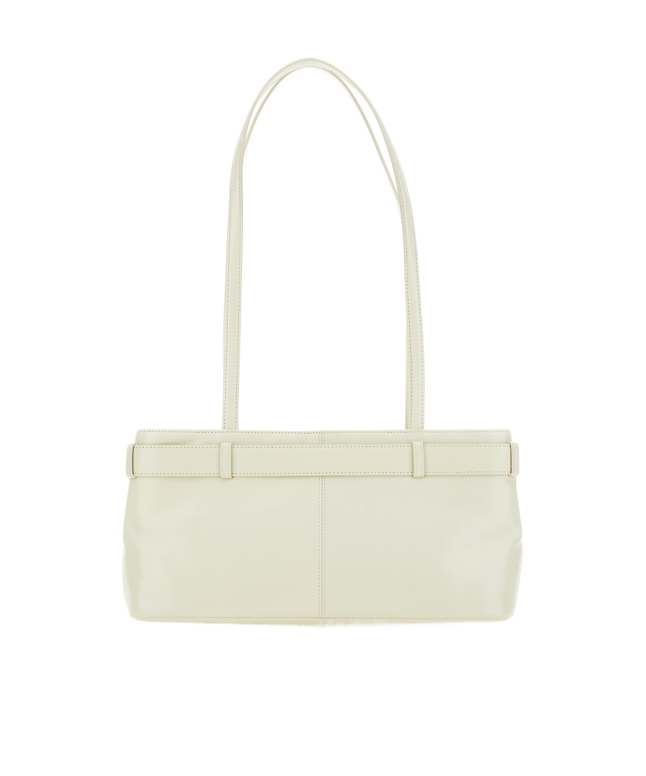 Osoi Mini Shoulder Bag With Decorative Belt In Nude