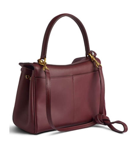 Balenciaga Women's Rodeo Small Handbag In Dkburgundy