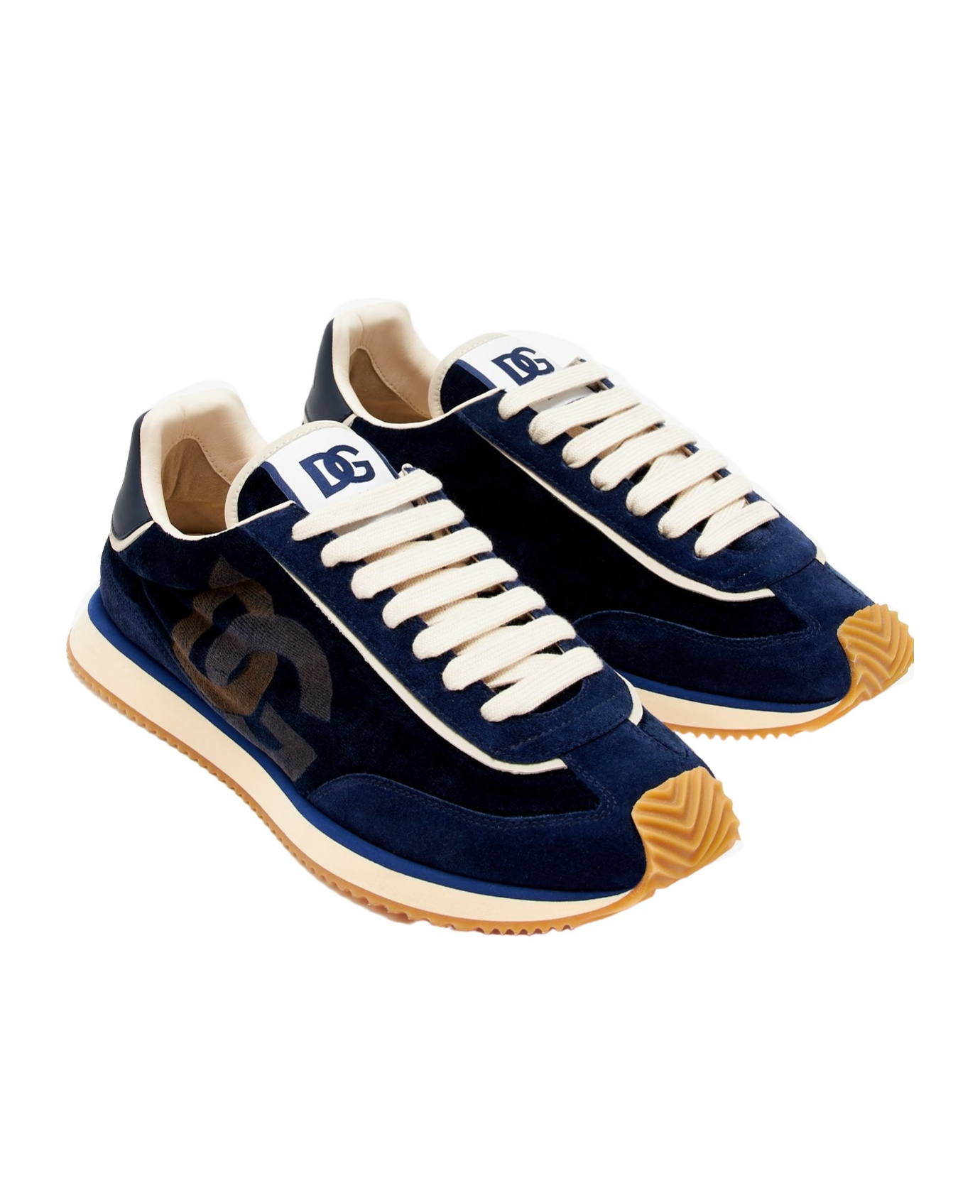 Dolce & Gabbana Dolce&gabbana Men Dg Cushion Sneakers In Black