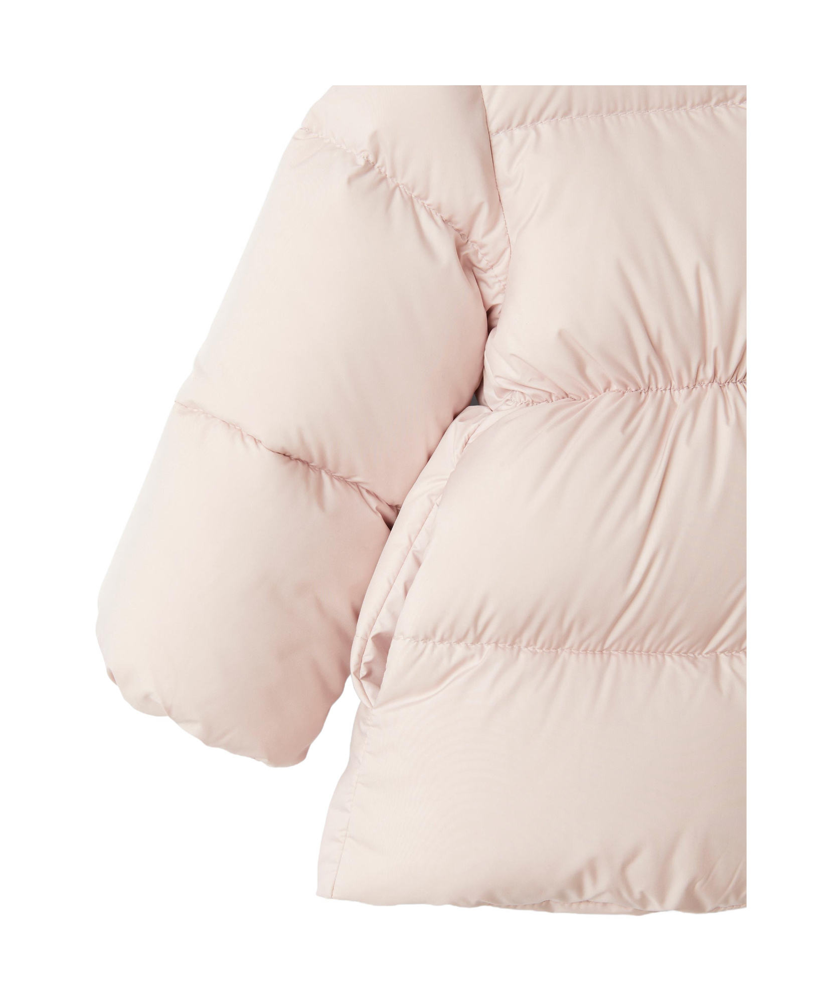 Il Gufo Quilted Hooded Jacket In Nude
