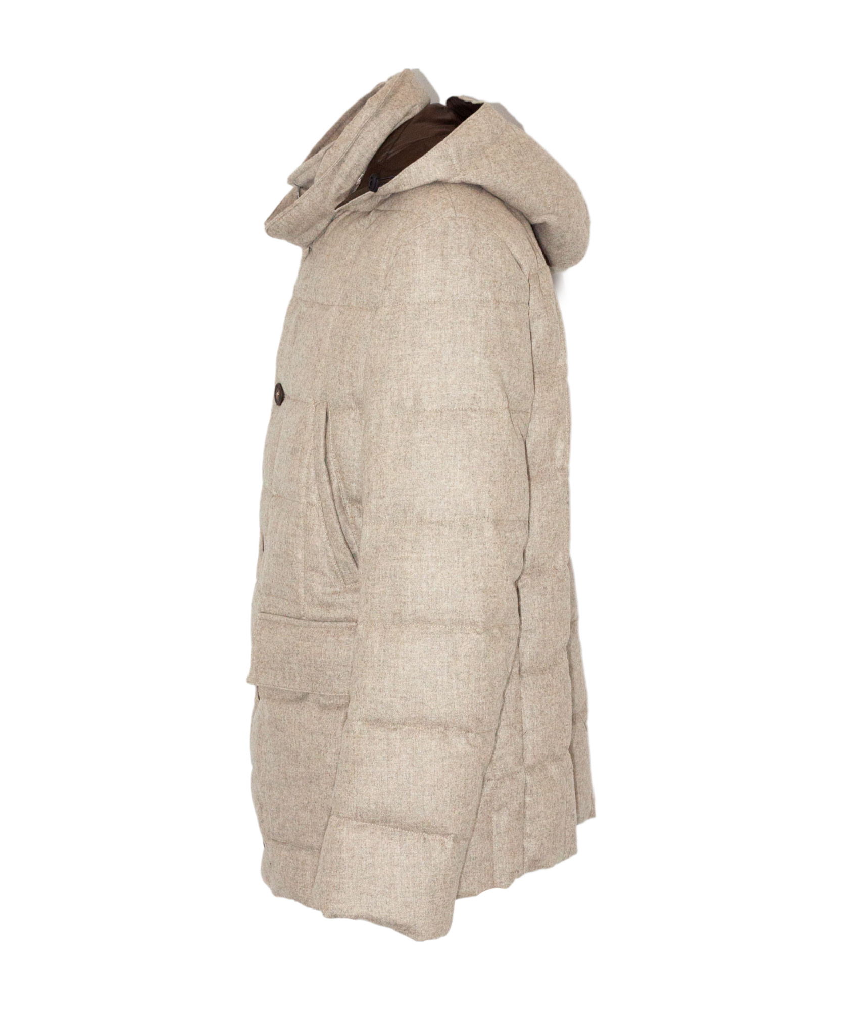 Fay Long-sleeved Cotton Jacket In Neutral