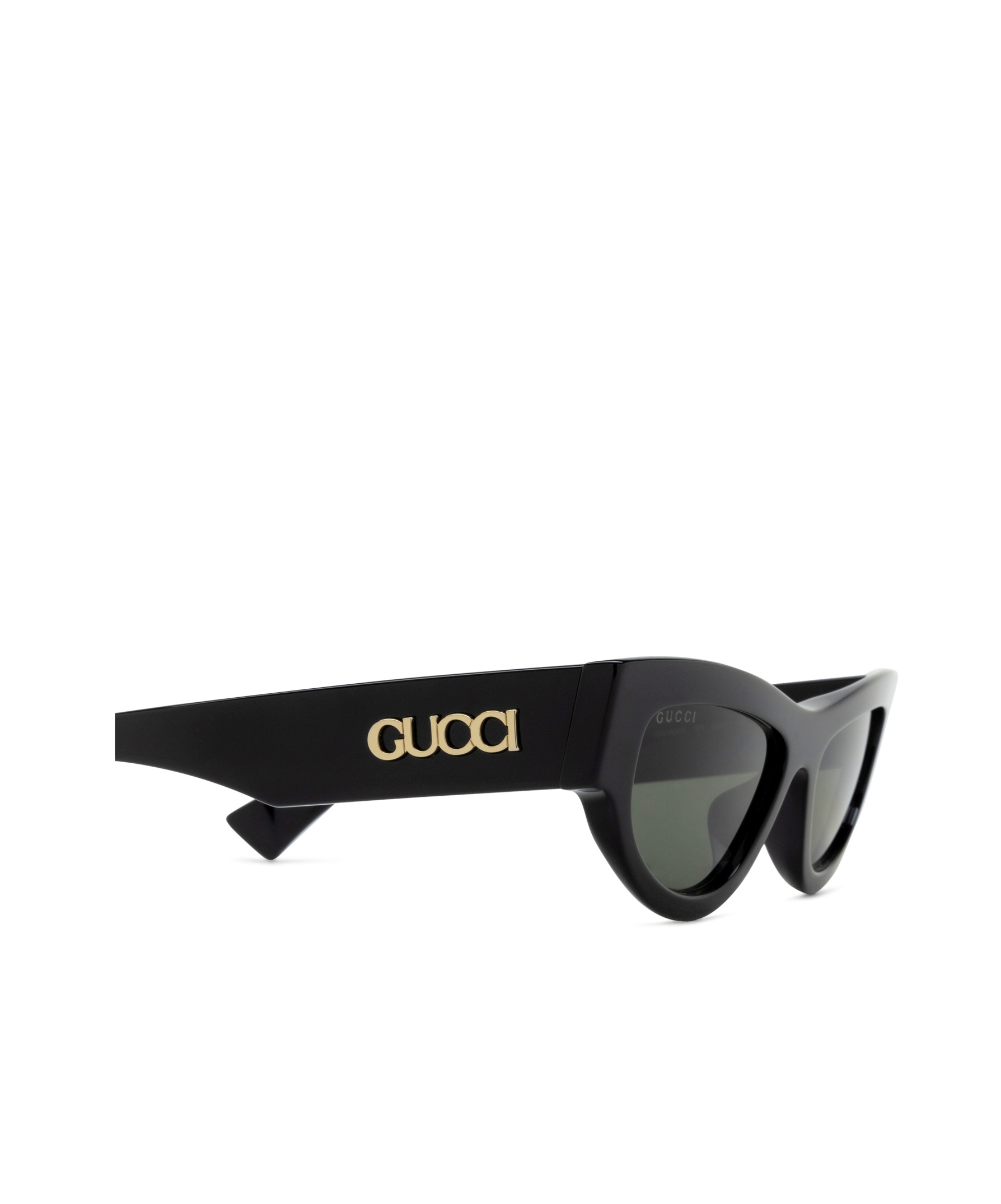 Gucci Geometric Sunglasses In Black