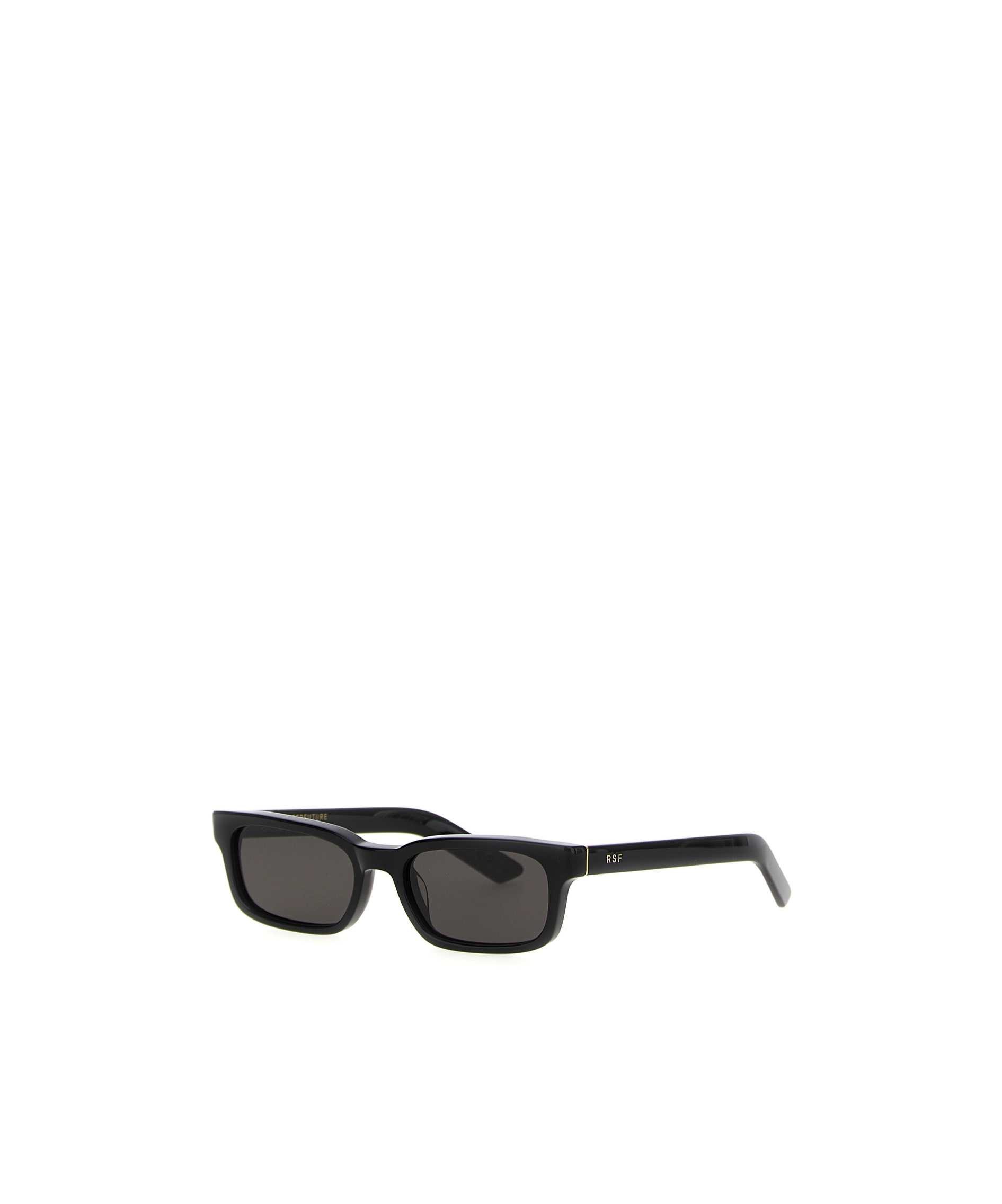 Retrosuperfuture Gesto Rectangle Frame Sunglasses In Black