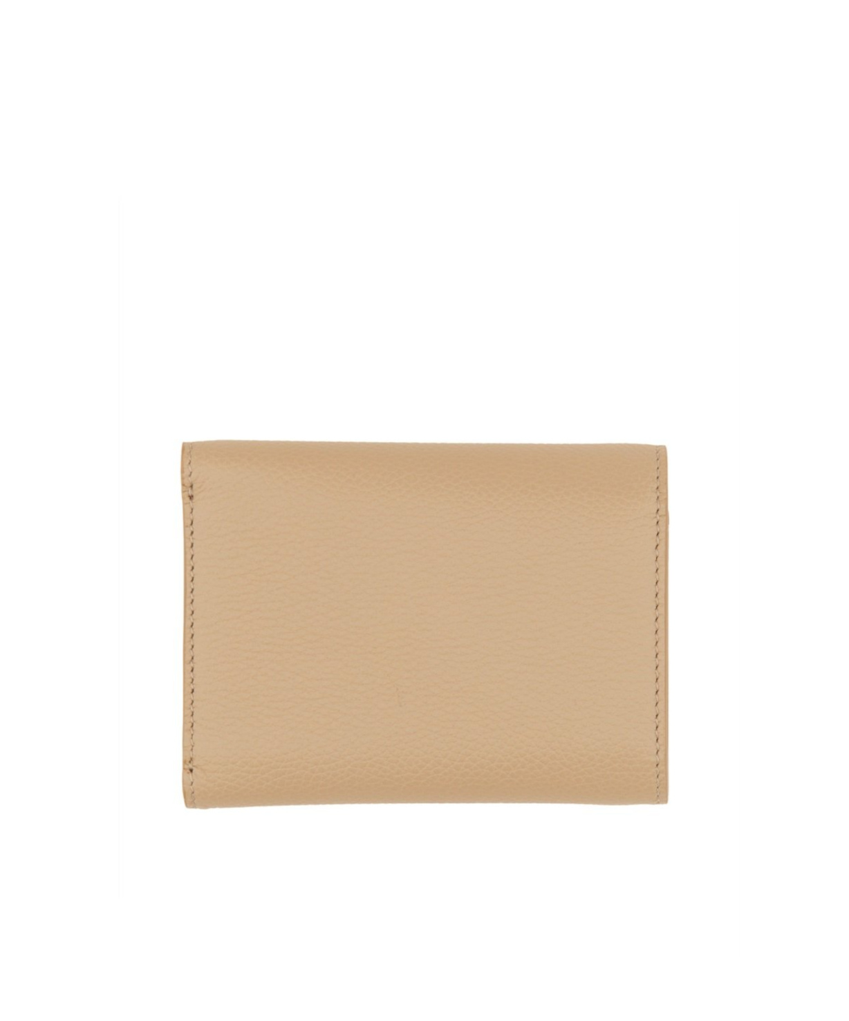 Tom Ford Leather Wallet Featuring Gold-tone Hardware In Nude