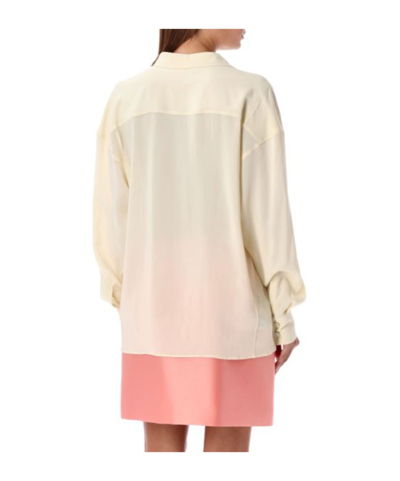 Philosophy Di Lorenzo Serafini Oversized Blouse In Nude