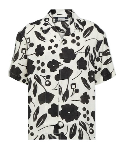 Jacquemus Short-sleeved Shirt In White