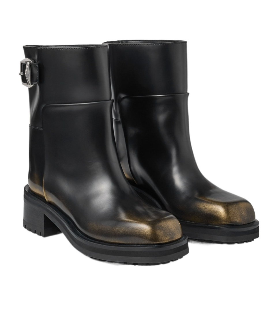 Jimmy Choo Short Boot In Black