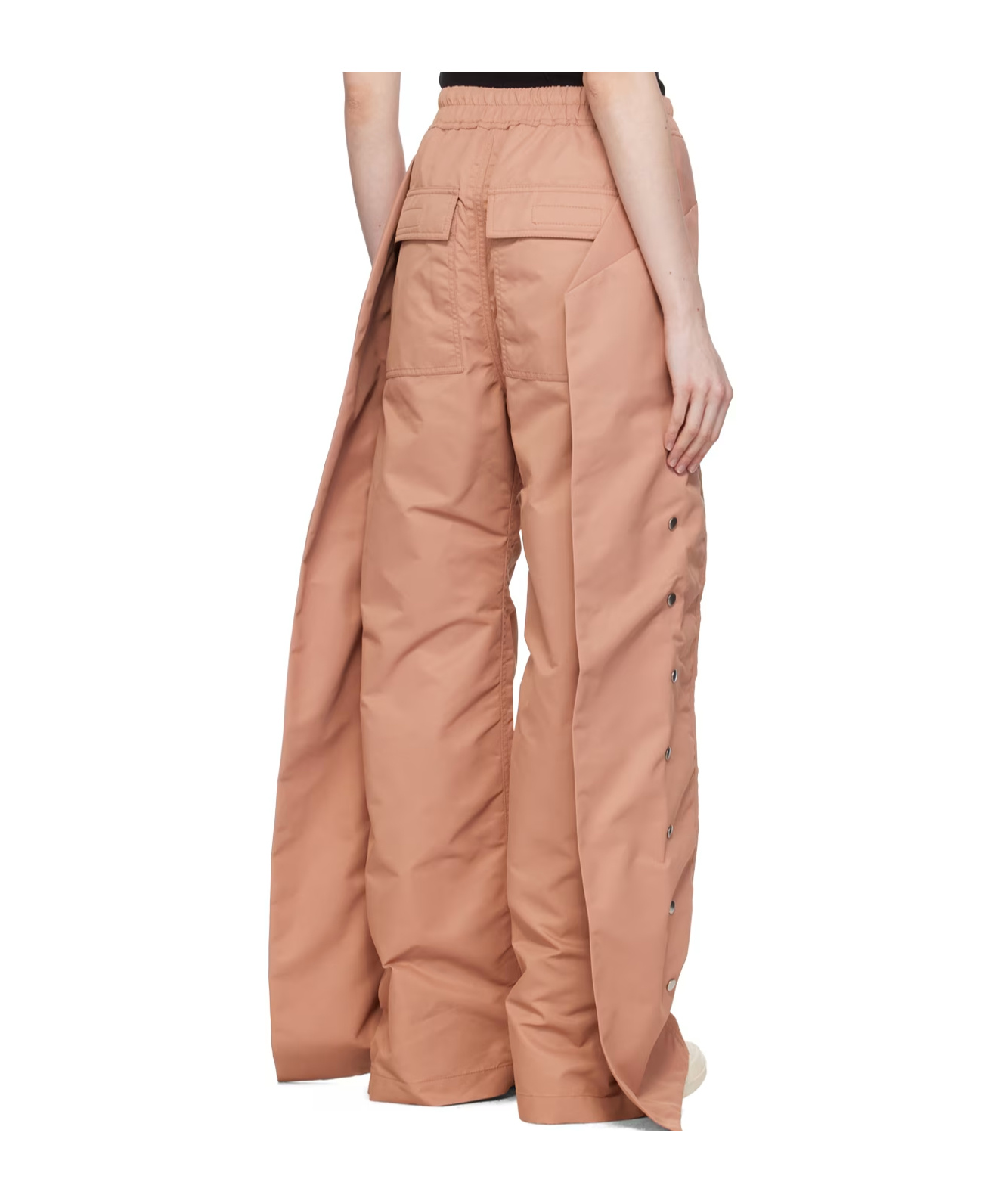 Rick Owens Drkshdw Pink Babel Pusher Track Pants In Pink