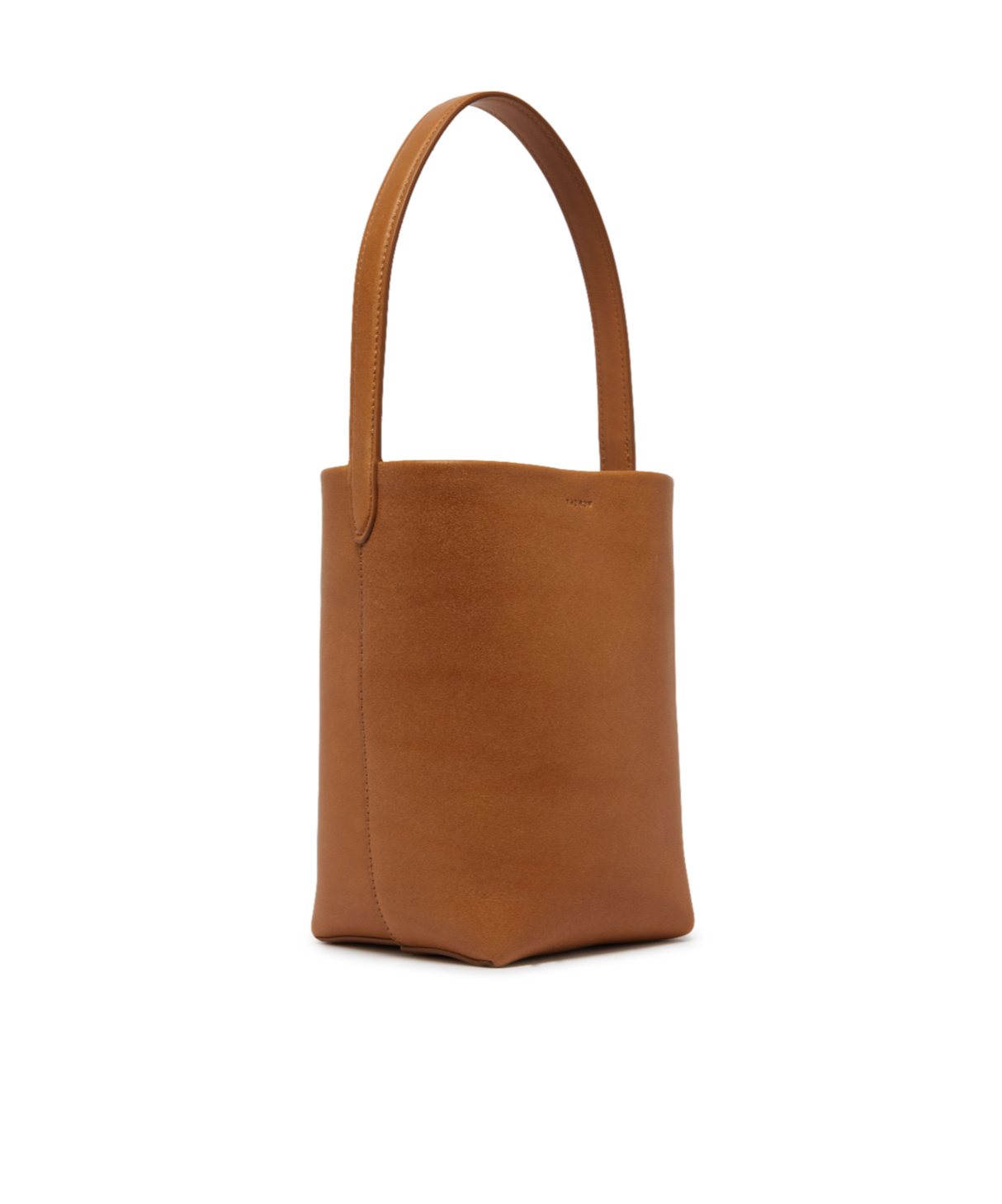 The Row Single Handle Shoulder Bag In Brown