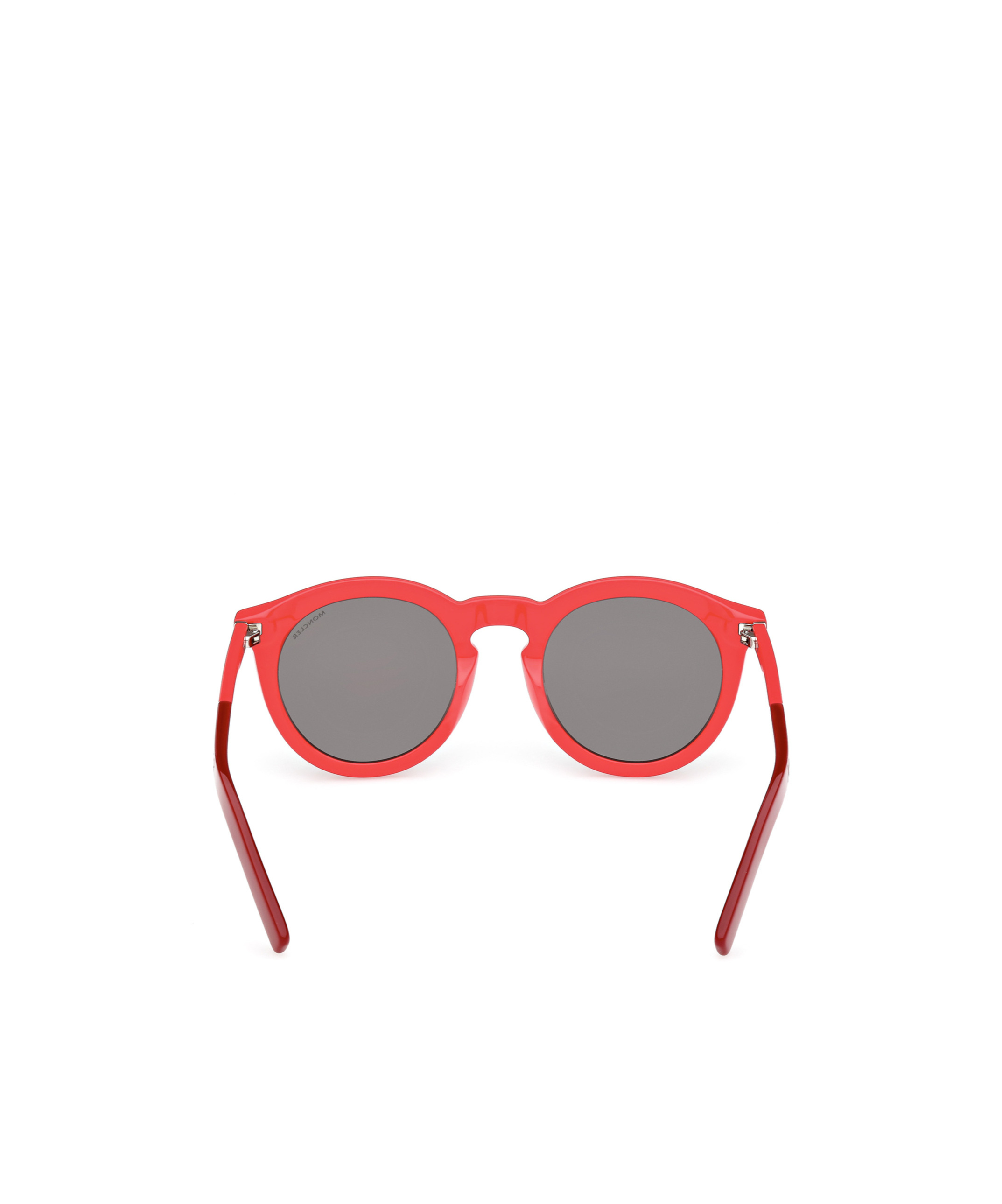 Moncler Logo Sunglasses In Gray