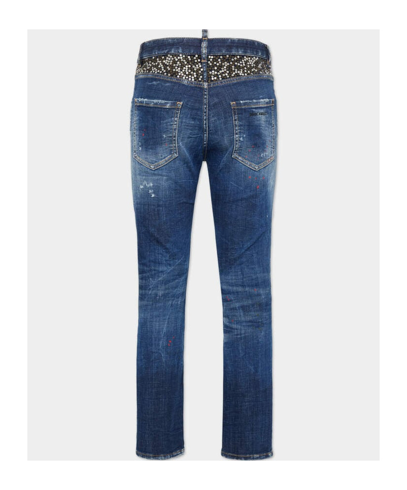 Dsquared2 Straight-leg Jeans In Blue