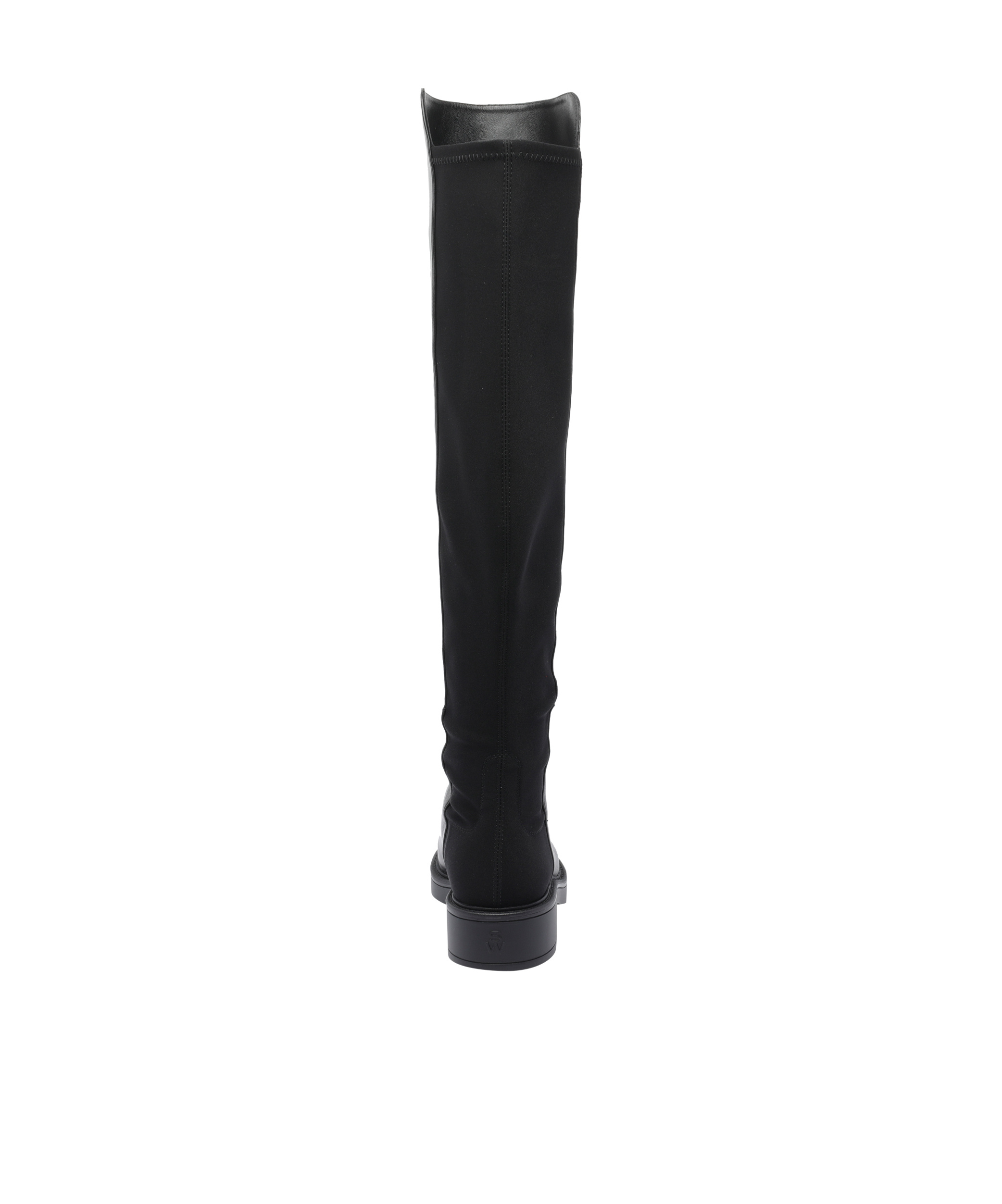 Stuart Weitzman Stylish Over-the-knee Block Heel Boots In Black