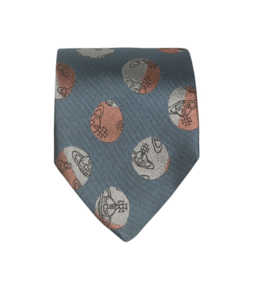 Vivienne Westwood Pointed Tie In Gray