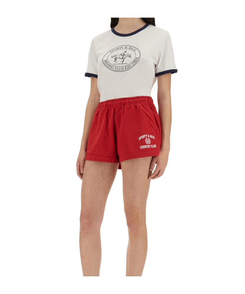 Sporty And Rich Riding Club Ringer T-shirt