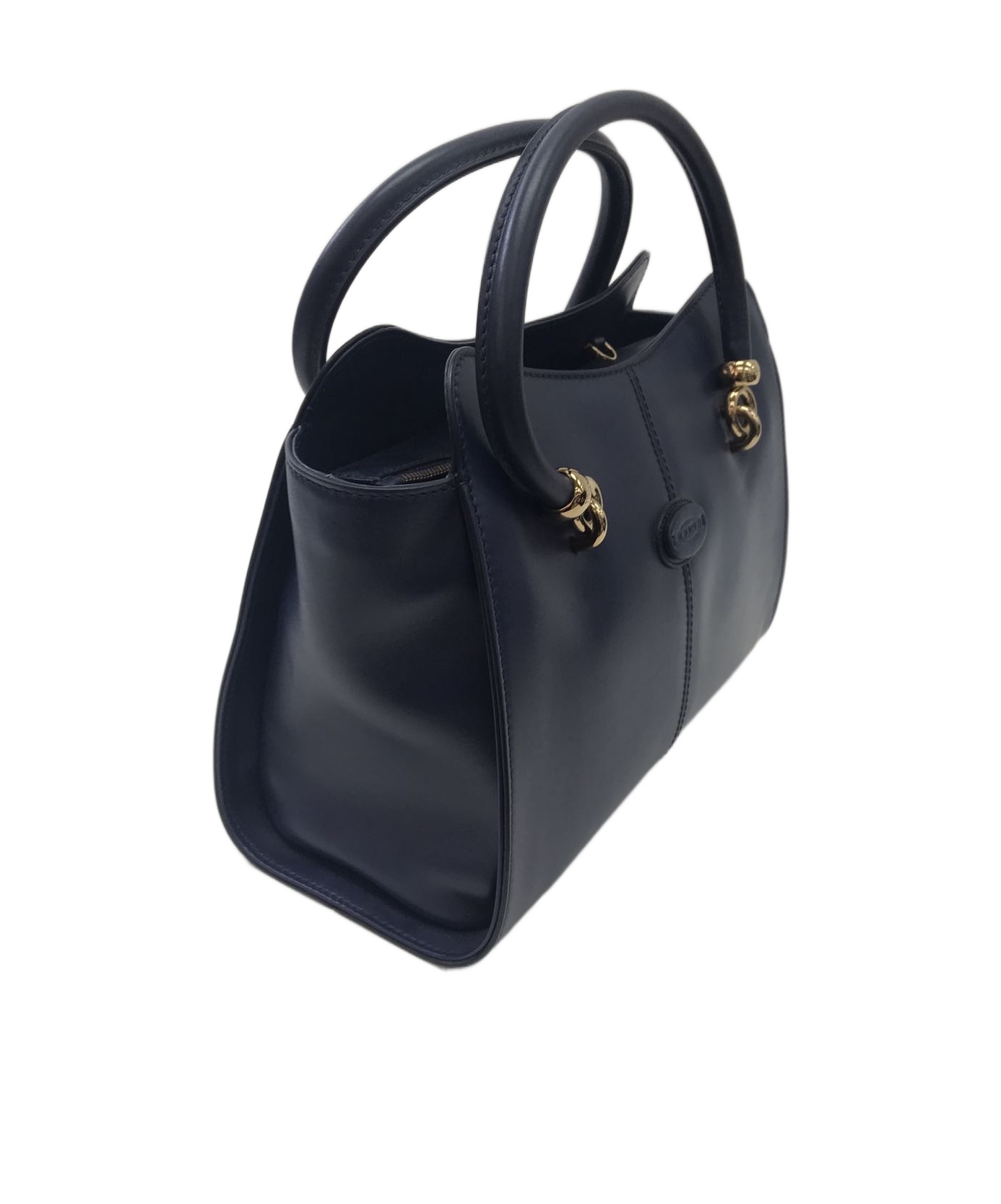 Tod's Zippered Shoulder Bag In Black