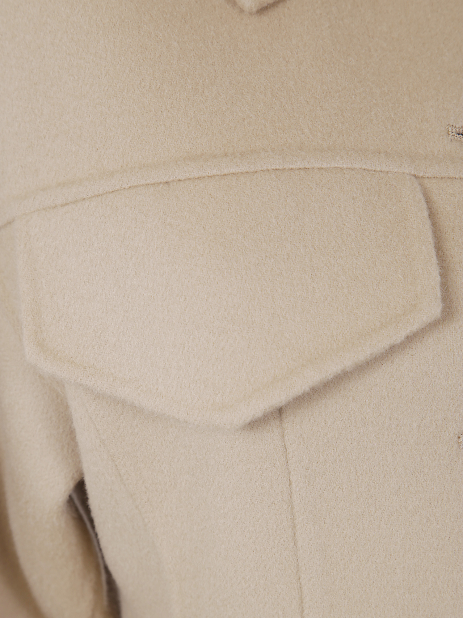 Sportmax Button-fastening Flap-pocket Jacket In White