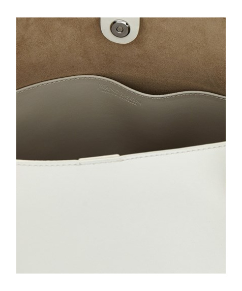 Jw Anderson J.w.anderson 'the Jwa Corner Bucket' Shopping Bag In White