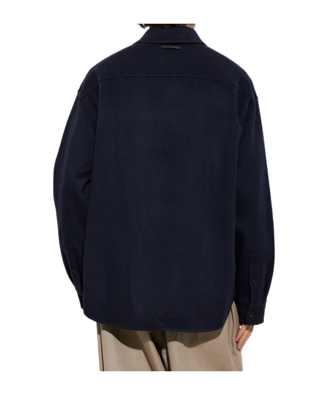 Marni Button-up Flap-pocket Coat In Blue