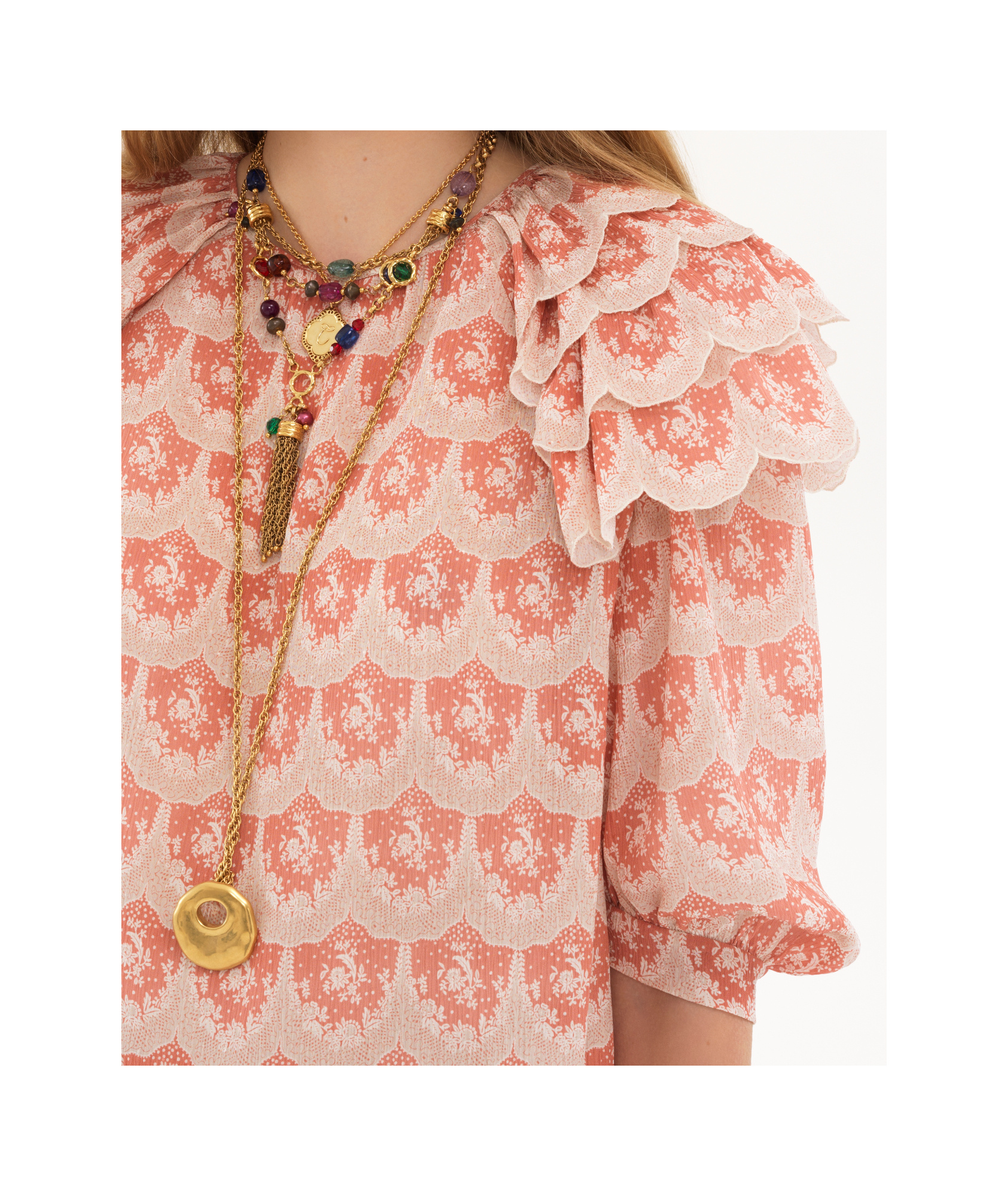 CHLOÉ CHLOÉ PUFF-SLEEVED MINI DRESS