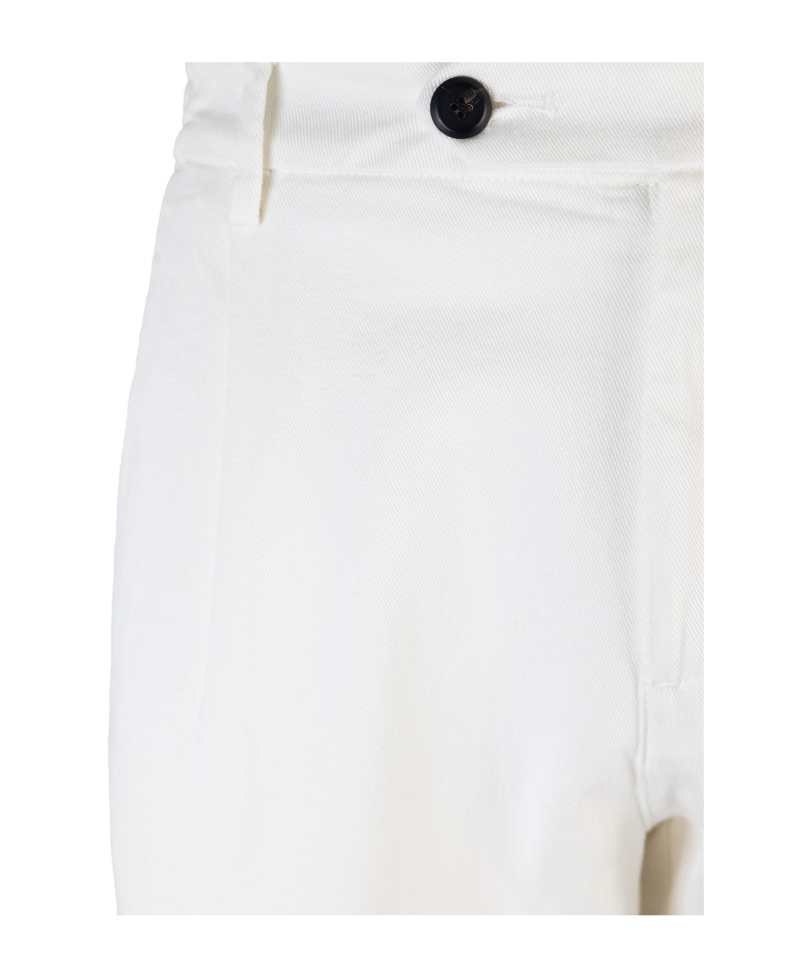 Eleventy White Cotton Trousers