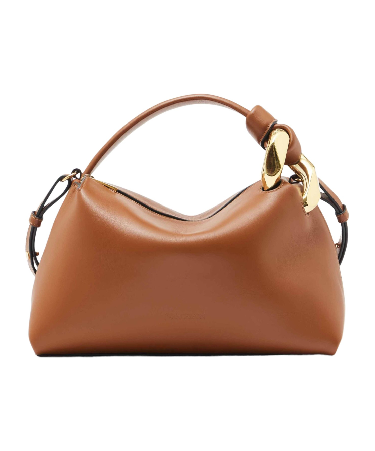Jw Anderson Corner Shoulder Bag In Brown