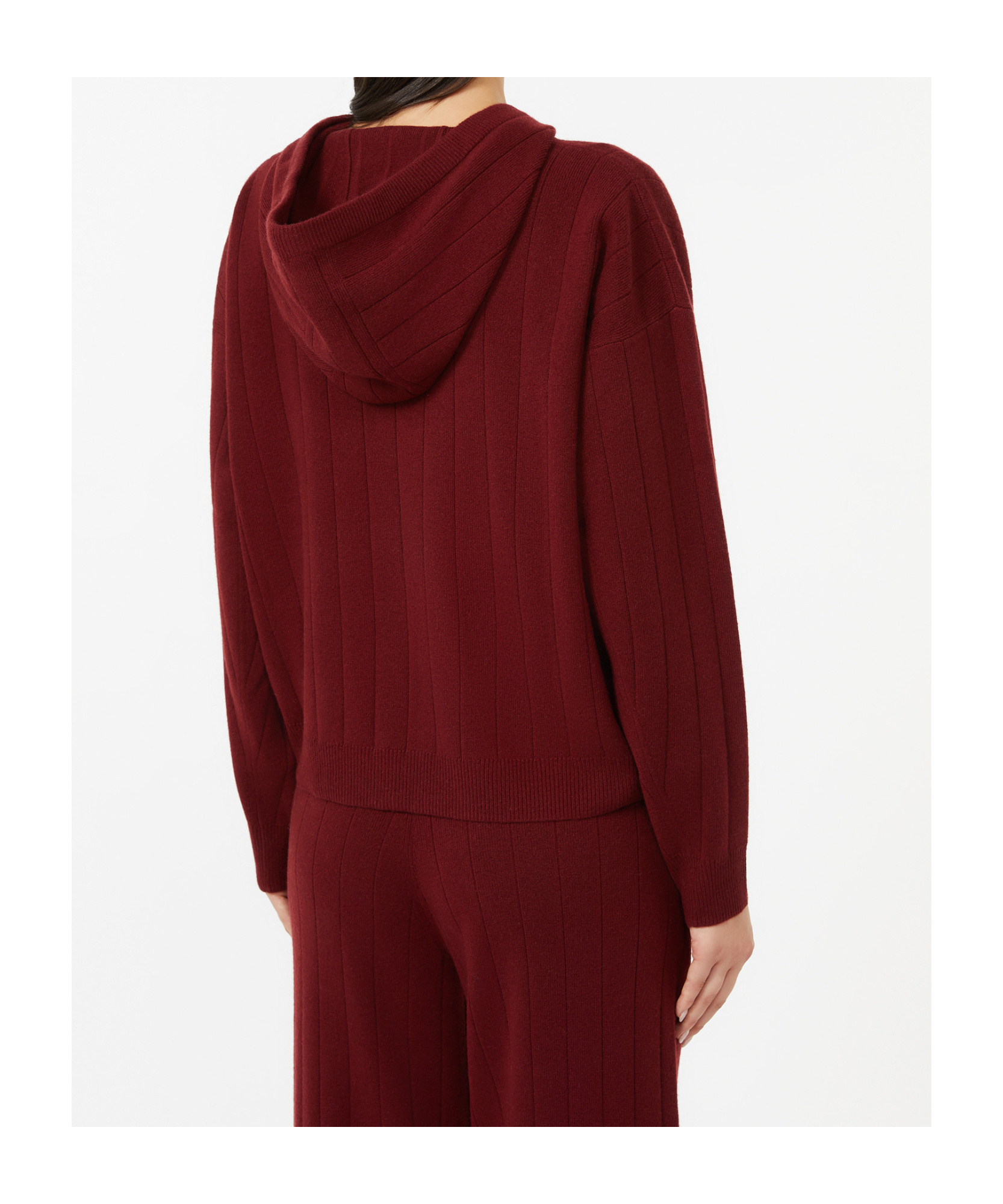 Max Mara Cashmere Yarn Cardigan In Red