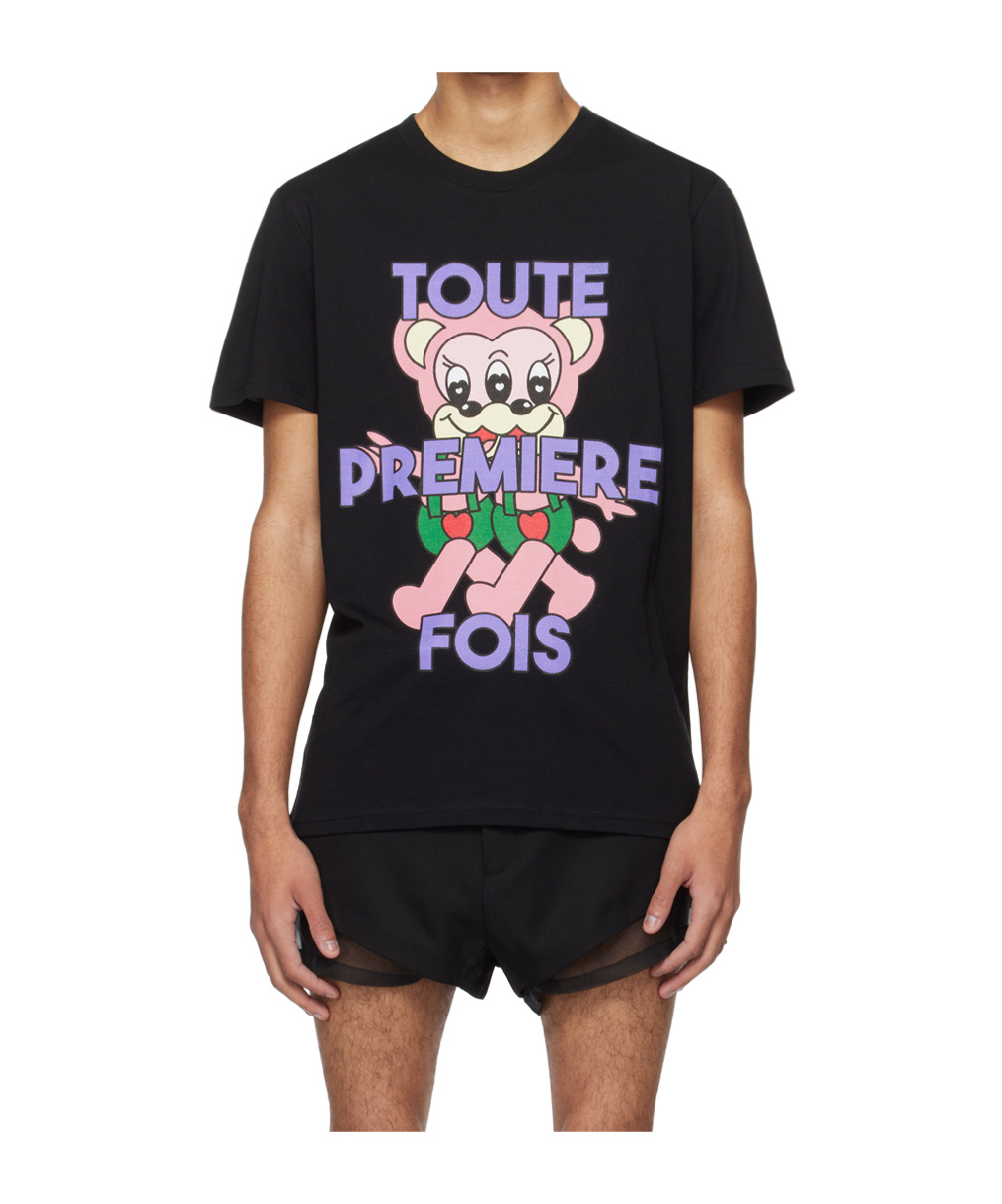 Egonlab Black Teddies T-shirt In Black