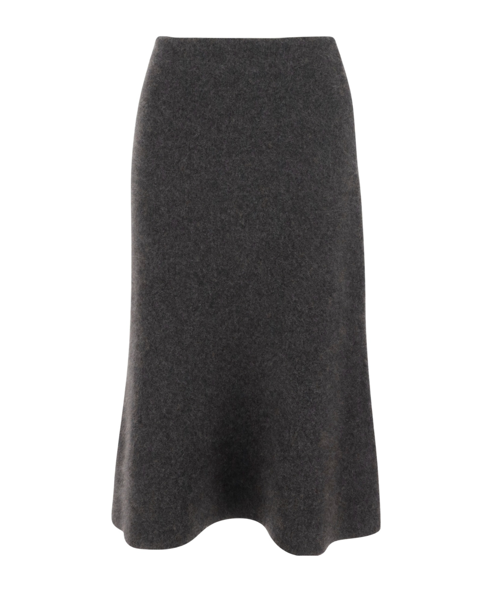 The Row Cashmere Skirt In Black