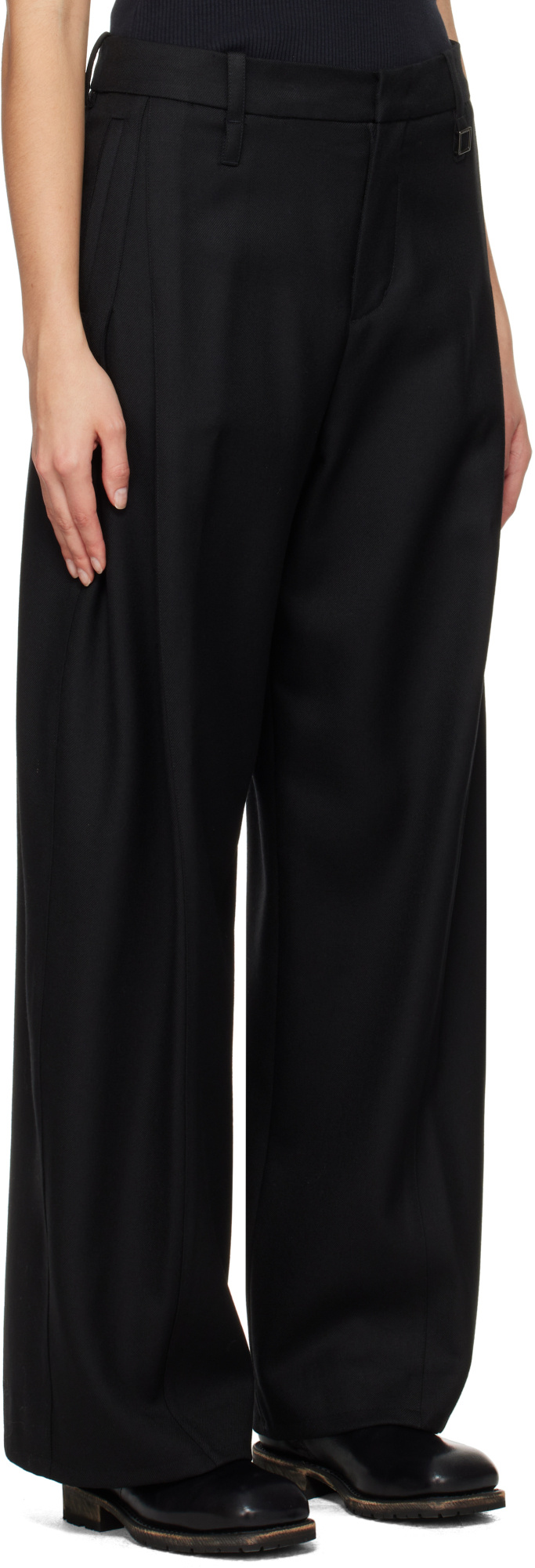WOOYOUNGMI WIDE-LEG CASUAL PANTS 