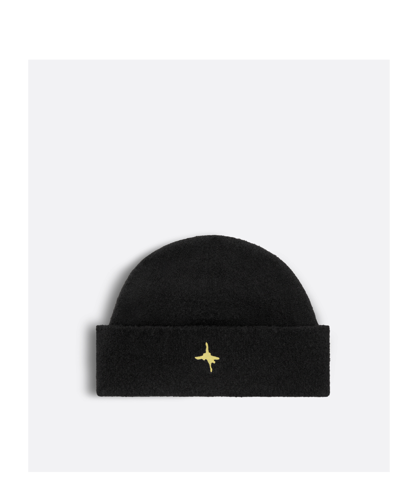 Dior Logo Knitted Hat In Black
