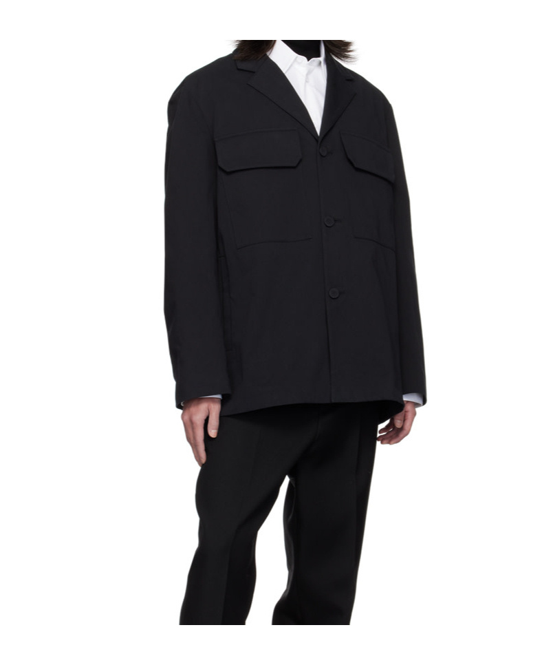 Jil Sander Wool Shirt In Multicolor