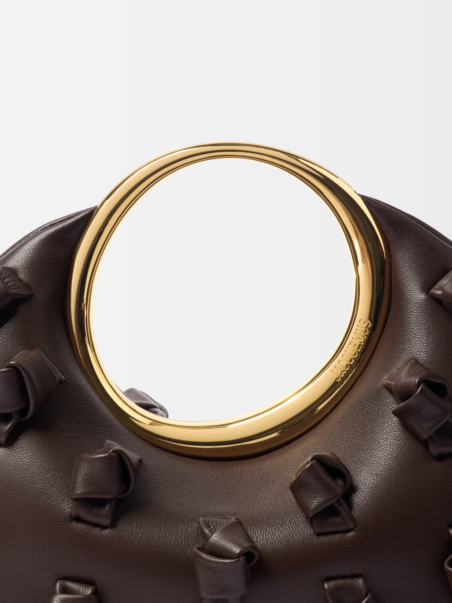 Jacquemus Le Petit Calino Noeud In Brown